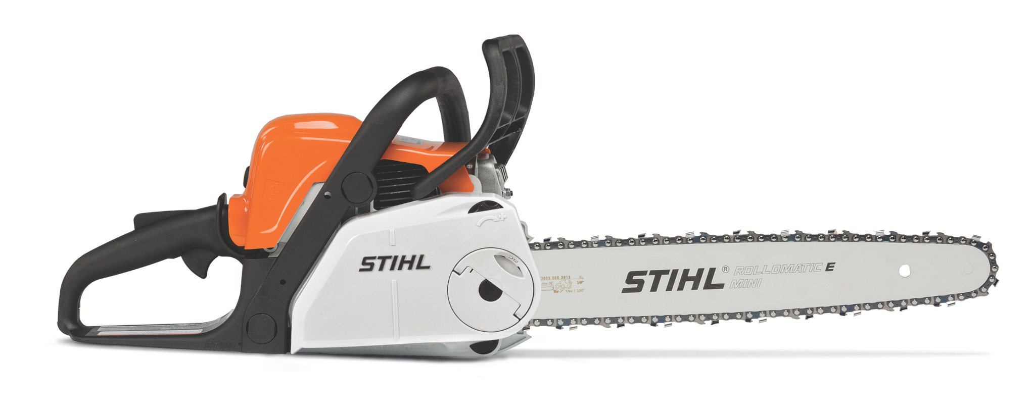 This chainsaw offers the same great features as the MS 180 with the added convenience of STIHL Easy2Start™ and the Quick Chain Adjuster.