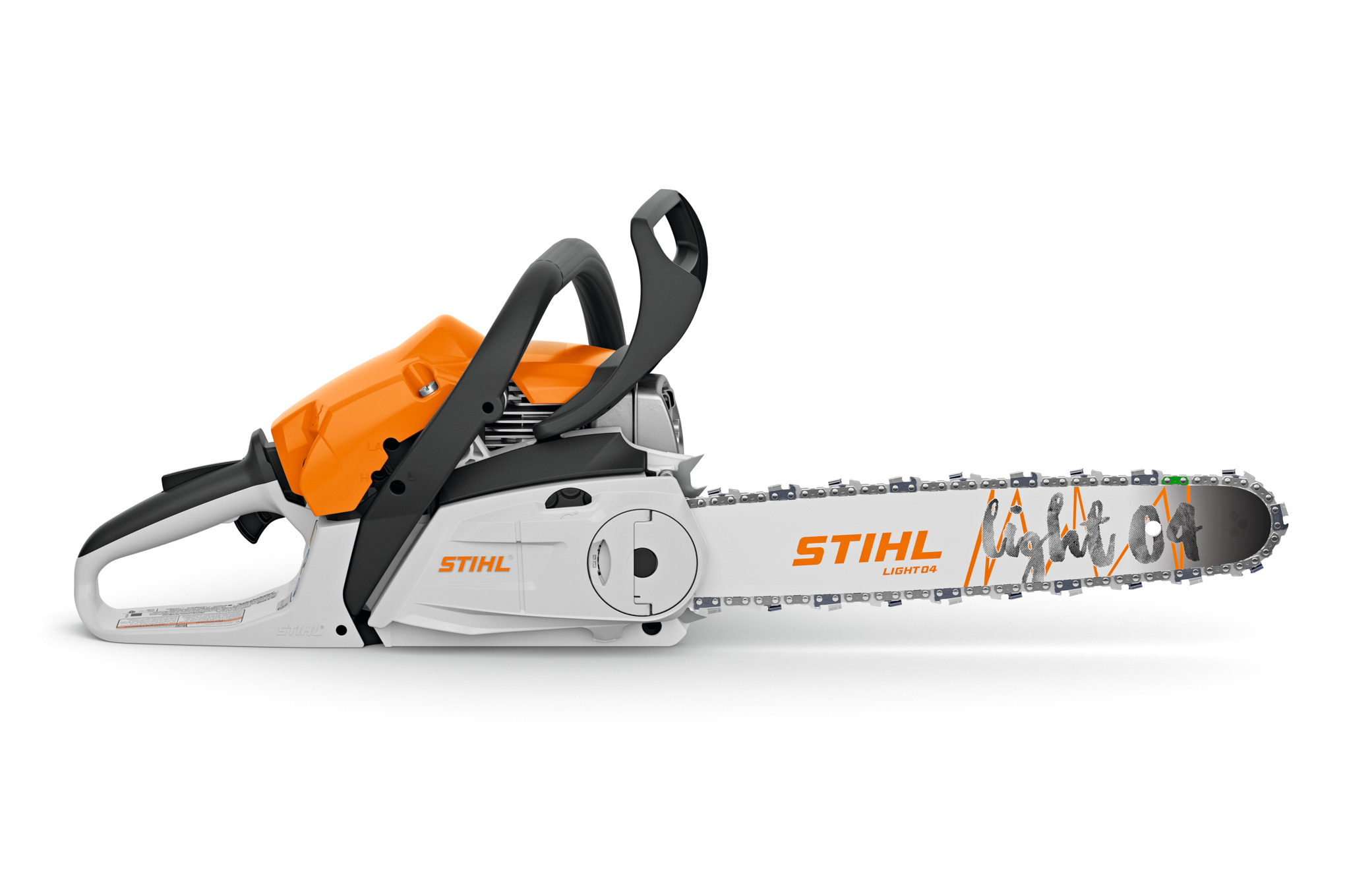 This feature-packed chainsaw offers optimal operator comfort and powerful performance.