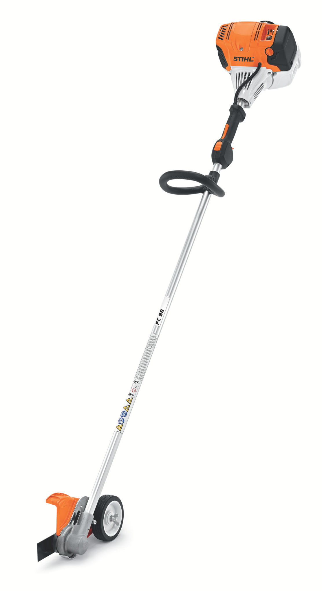 Professional straight-shaft edger powered by a proven low exhaust emission engine.