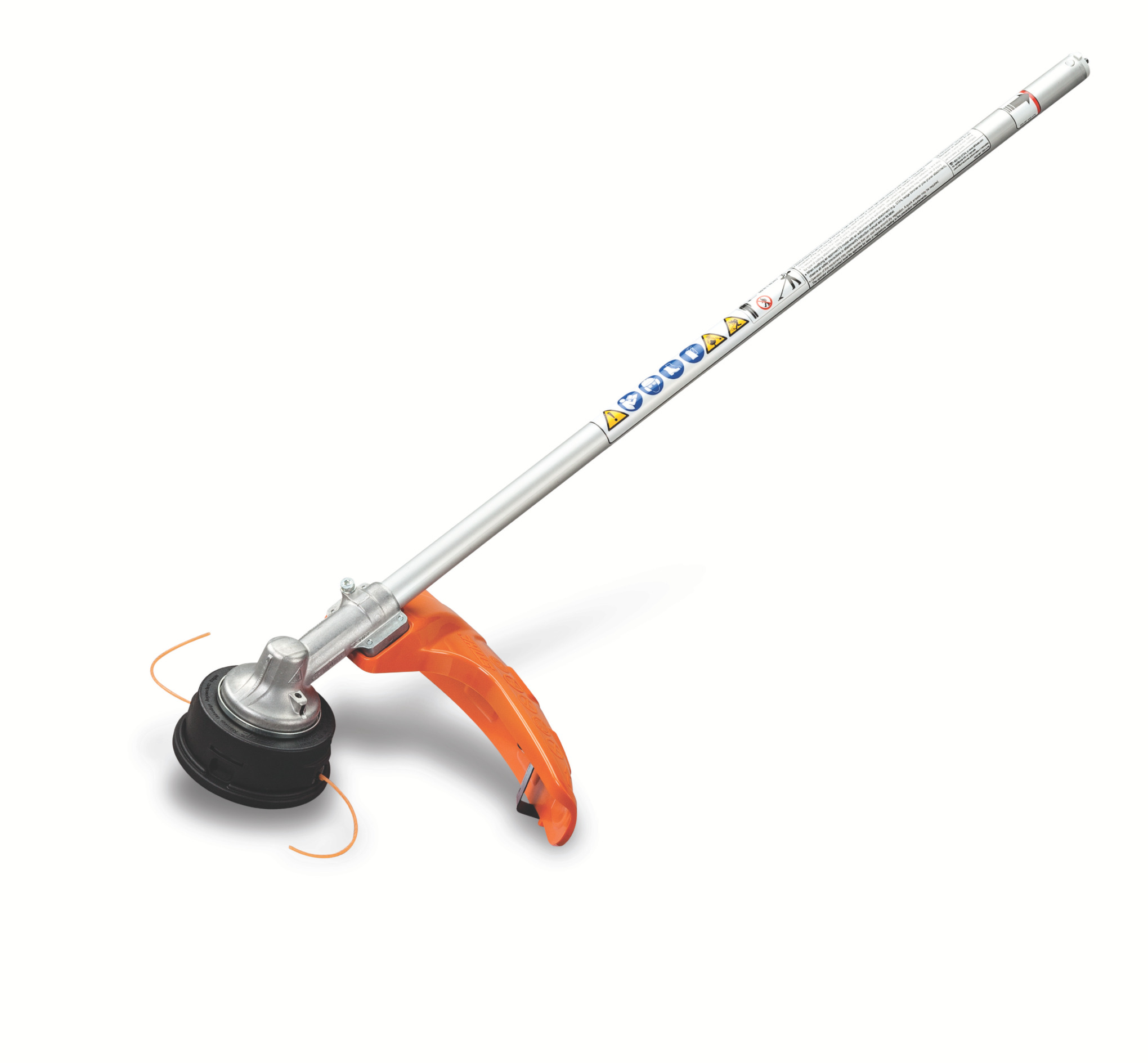 This STIHL KombiSystem line head trimmer attachment is designed for trimming around obstacles.