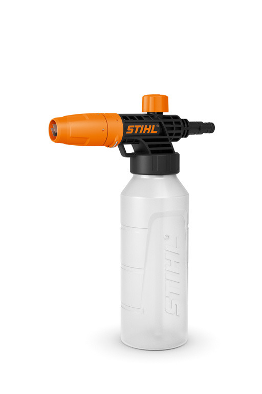 A nozzle attachment that allows users to achieve a deep clean with foam-dispensing action.