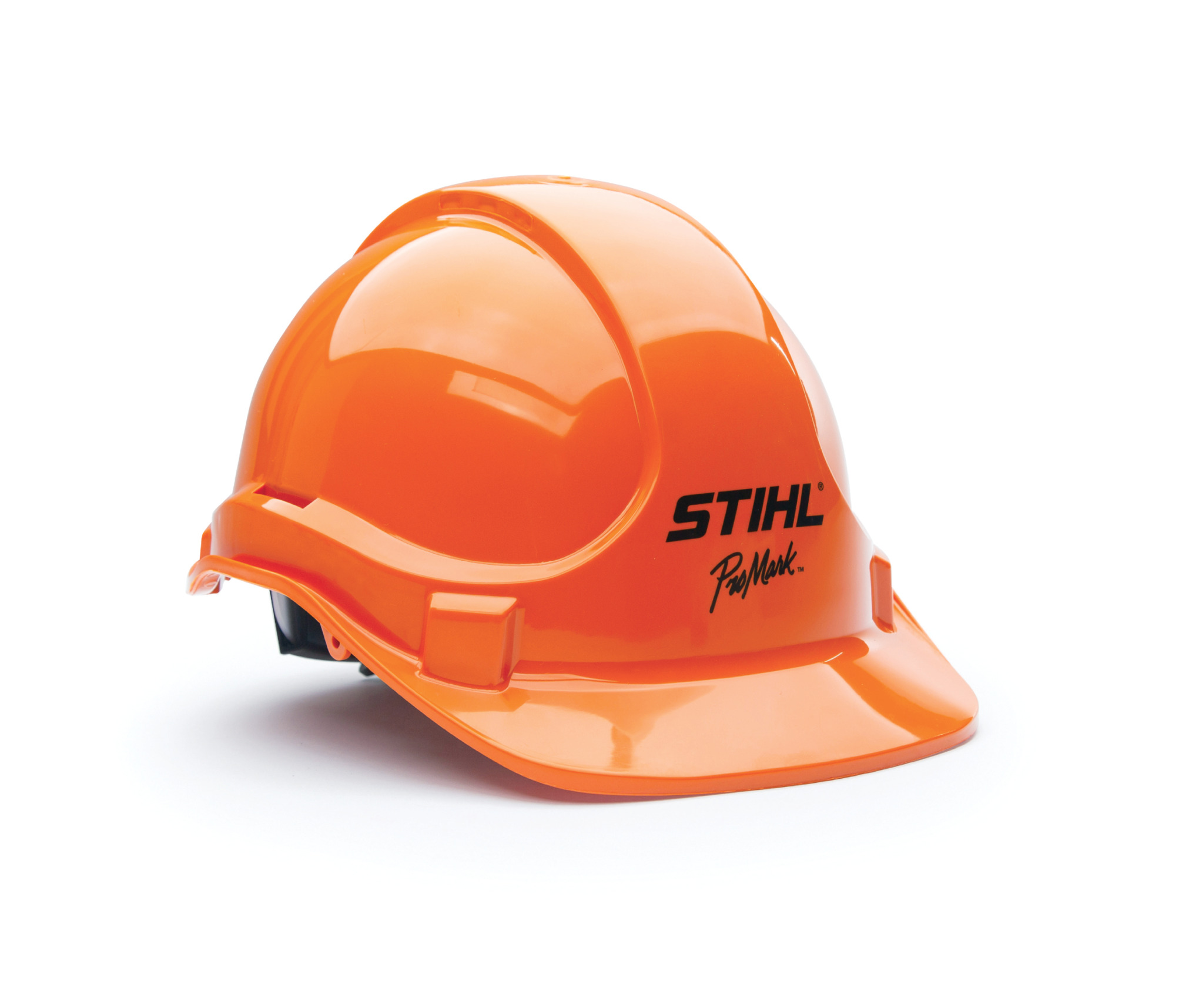 Helmet and suspension system for the STIHL Pro Mark™ Forestry helmet system.