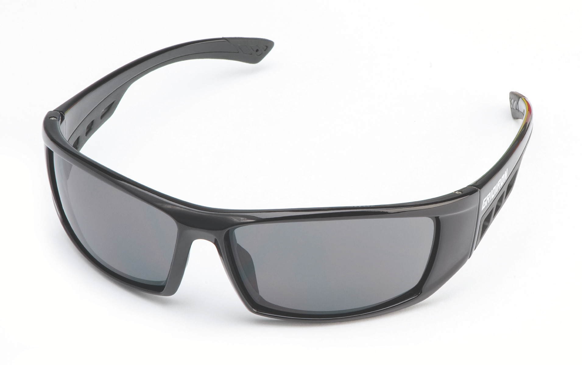 These heavy-duty protective glasses are designed to stay tough and stay on your face.