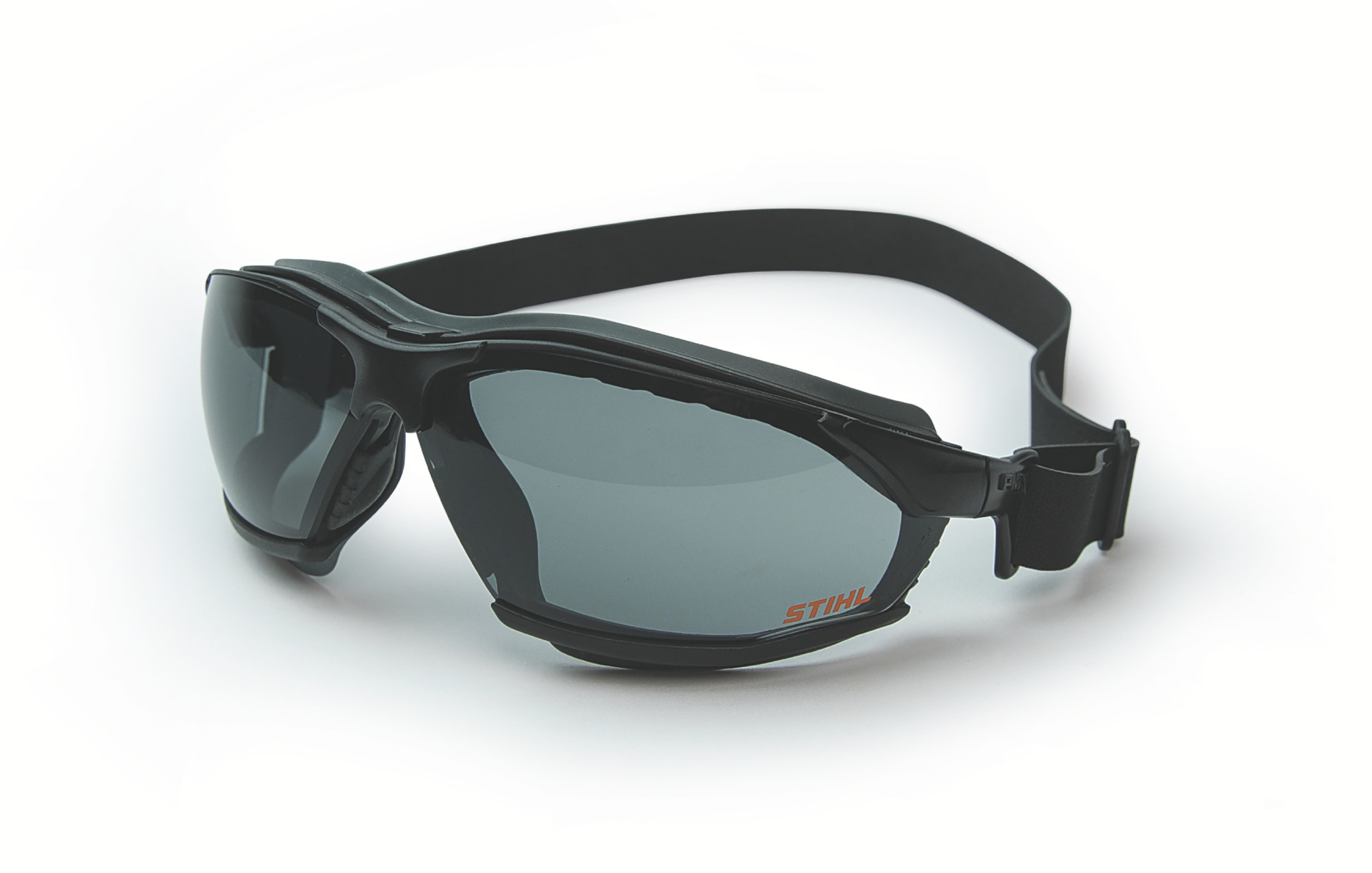 These adjustable protective glasses from STIHL feature flexible, ratcheting, ventilated temples so you can achieve a custom fit.