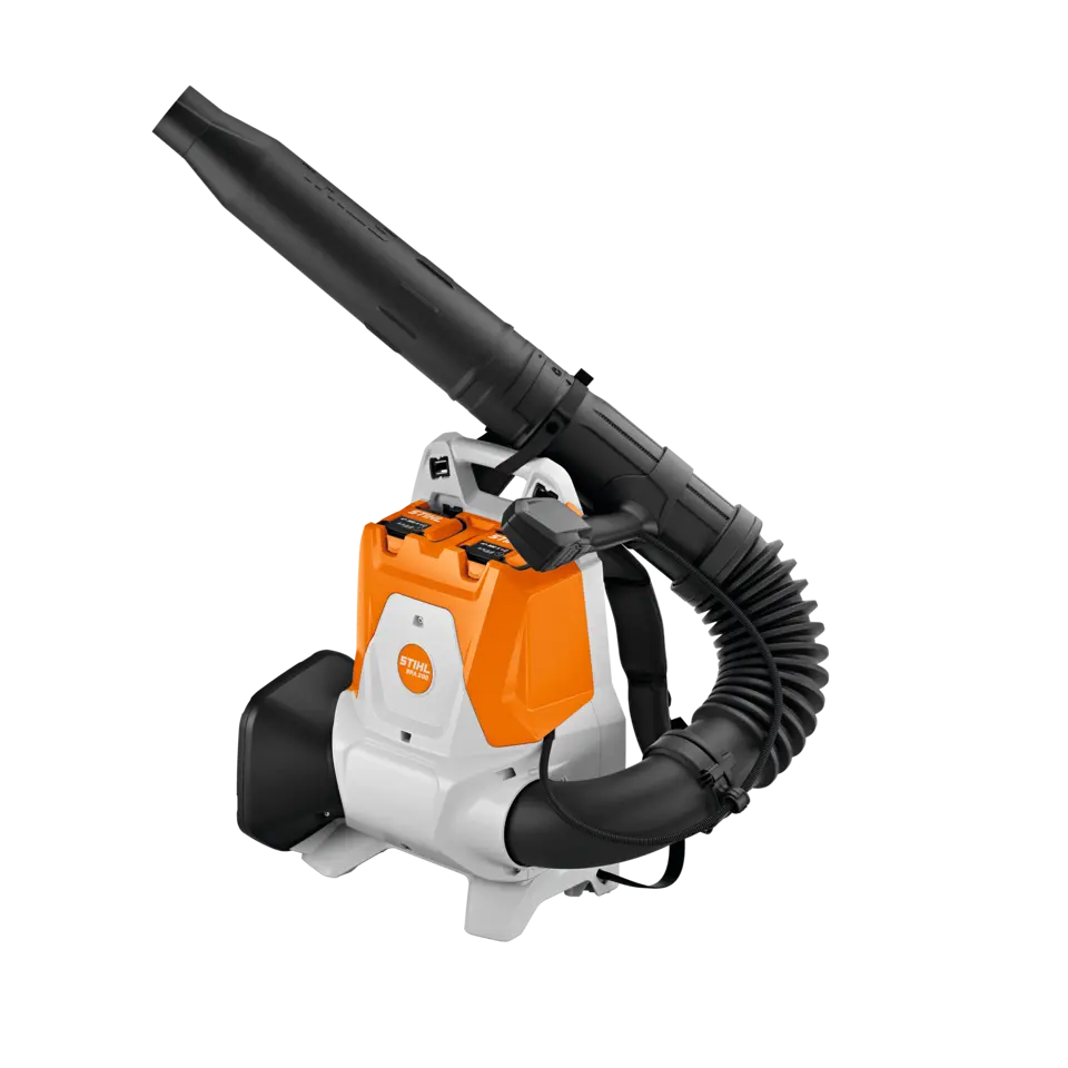 MORE POWER THAN A 63CC BLOWER AND 16% QUIETER.