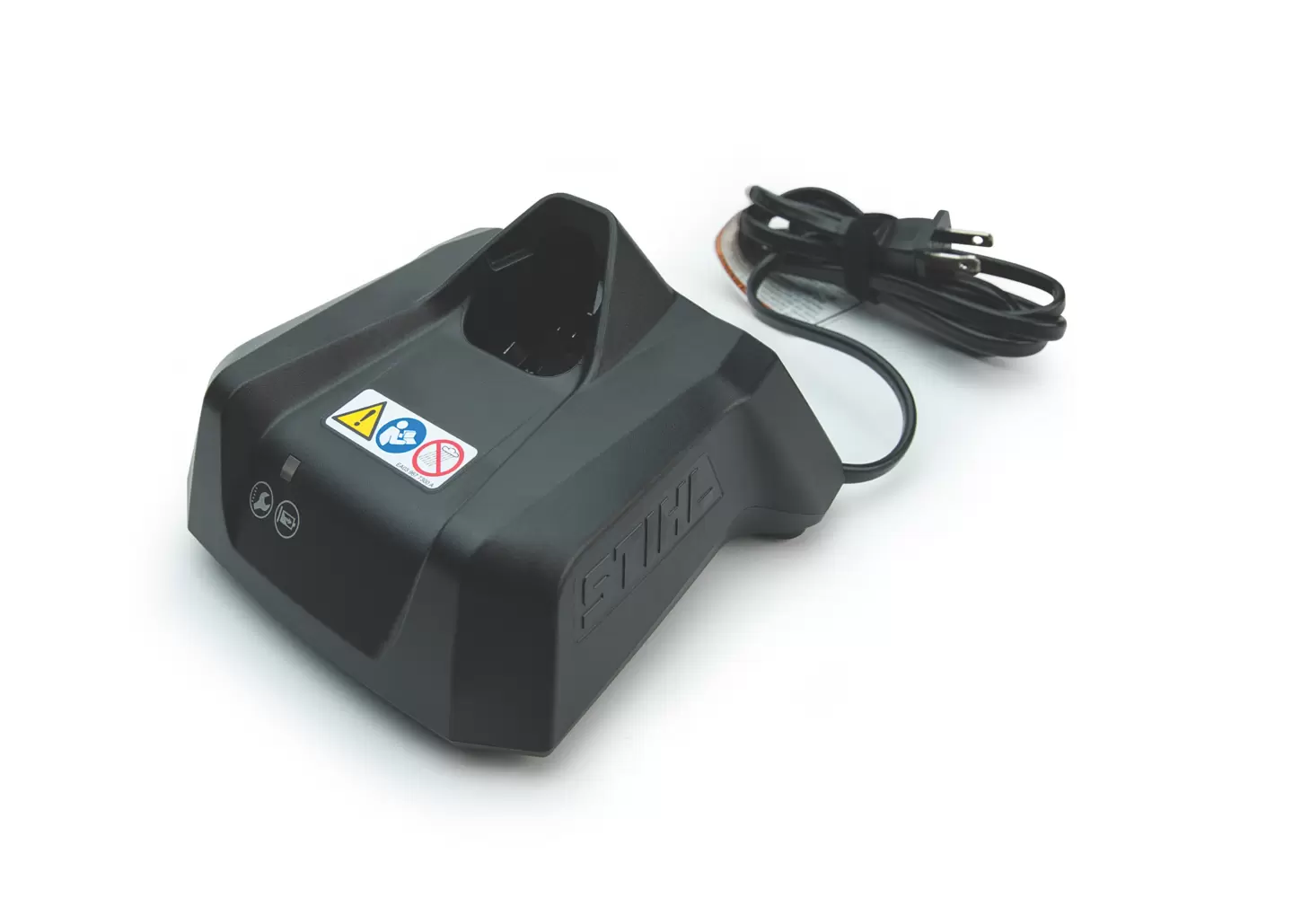 A convenient standard battery charger for the AS 2 battery.