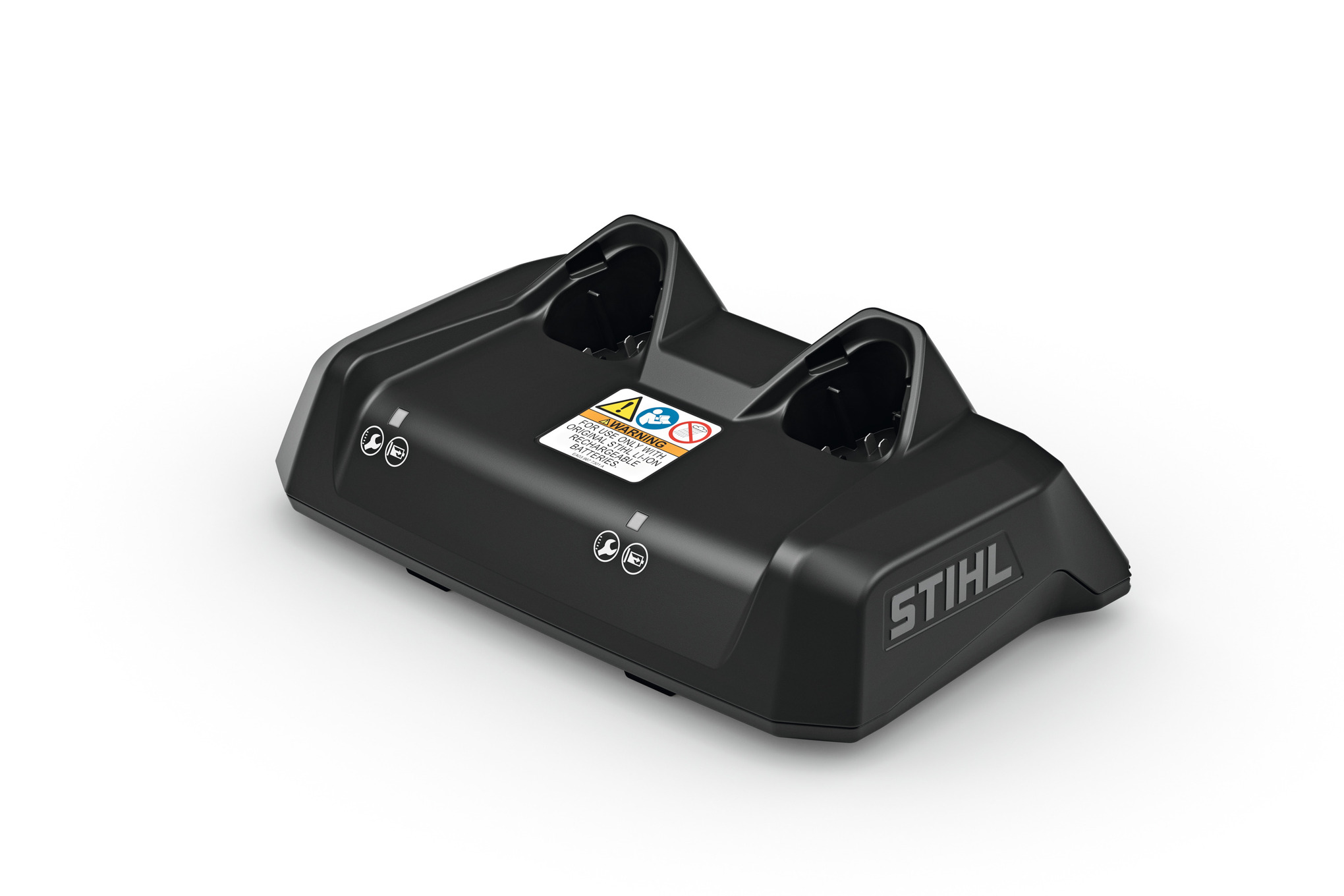 High-speed charging for 2 AS System batteries at the same time.