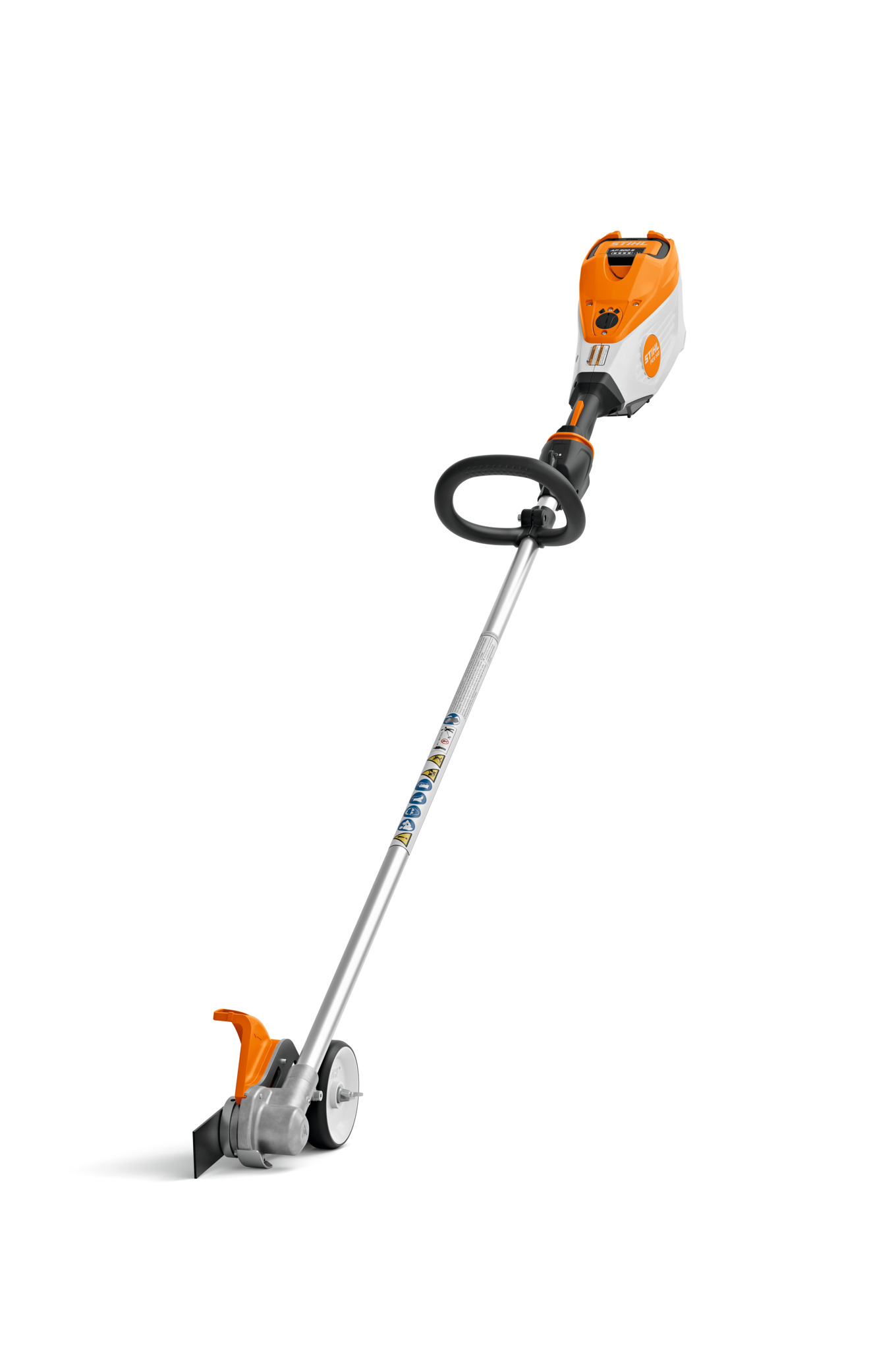 This professional straight-shaft edger is perfect for edging around large residential or commercial properties.