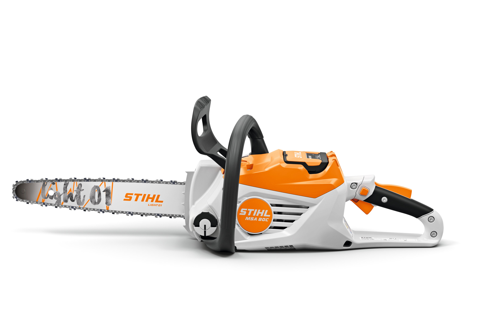 The first battery chainsaw in the AK System to feature a 14” bar, the MSA 80 C-B is a lightweight tool with a long-lasting, powerful performance.