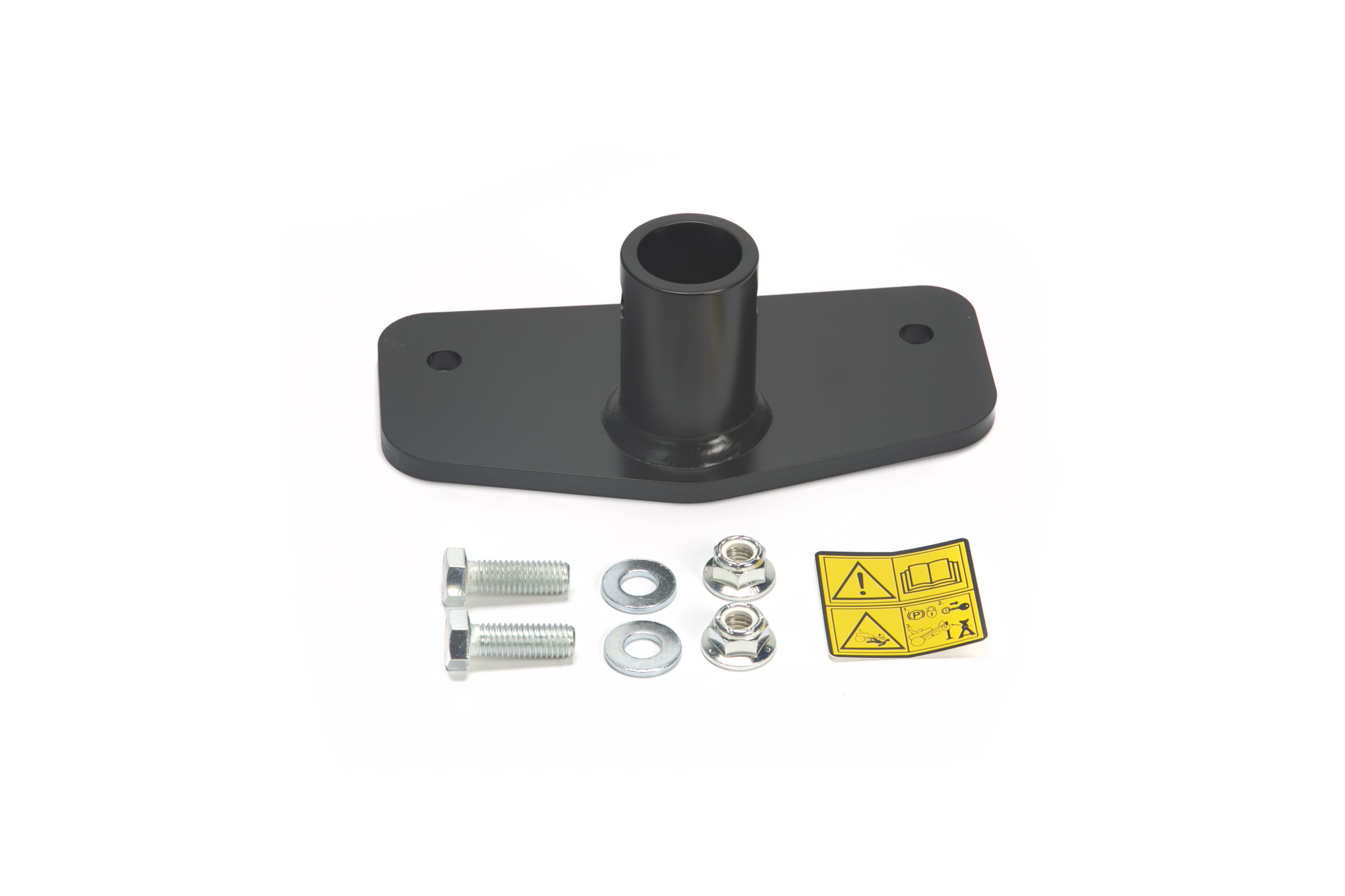 This STIHL RZ mount kit is for use with the commercial-grade zero-turn mower service jack.