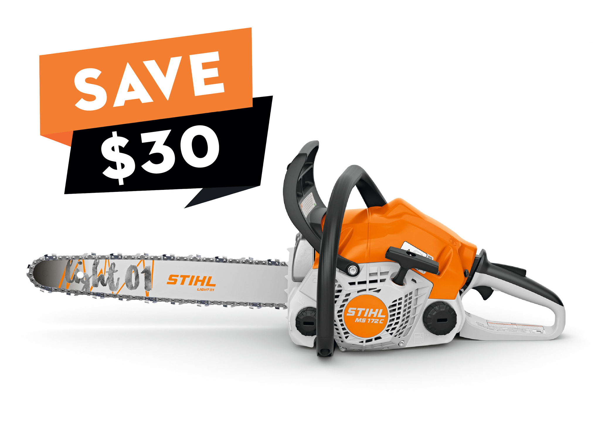 This powerful, entry-level gas-powered chainsaw is ideal for woodcutting tasks around the home.