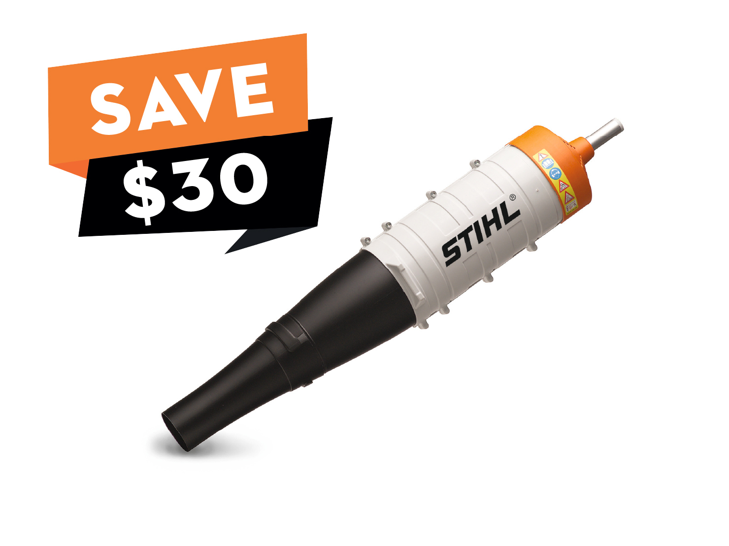 This STIHL KombiSystem blower attachment is ideal for outdoor cleanup tasks.