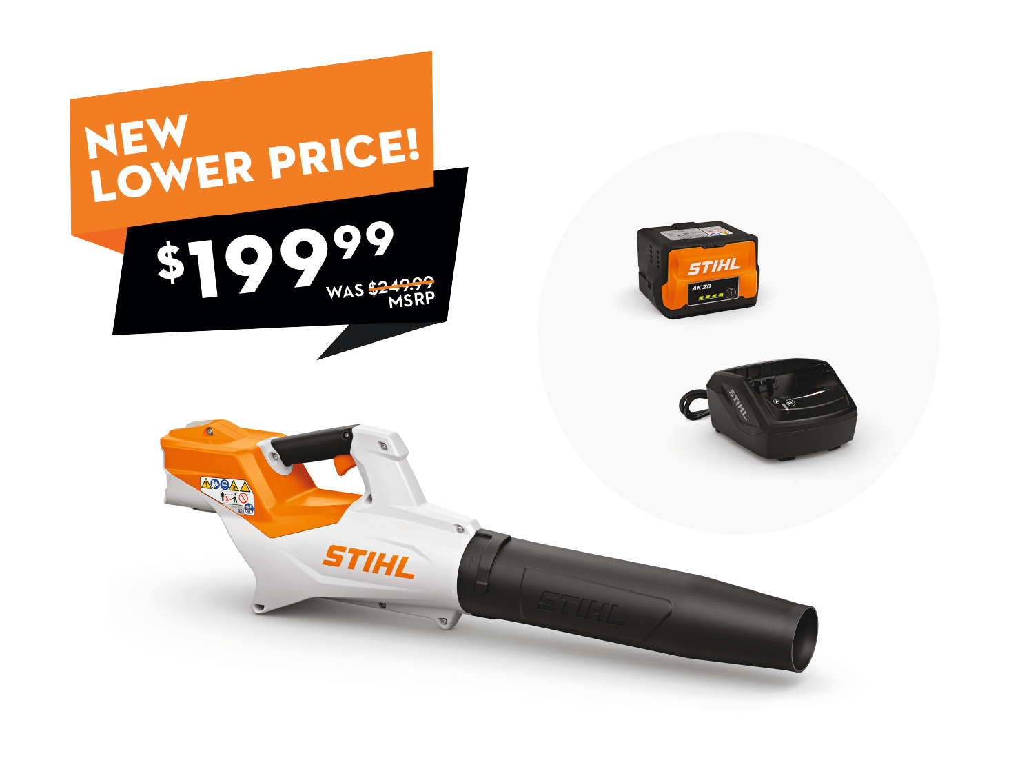 The ideal entry-level blower features increased power over the previous model and constant power output throughout the life of the charge.