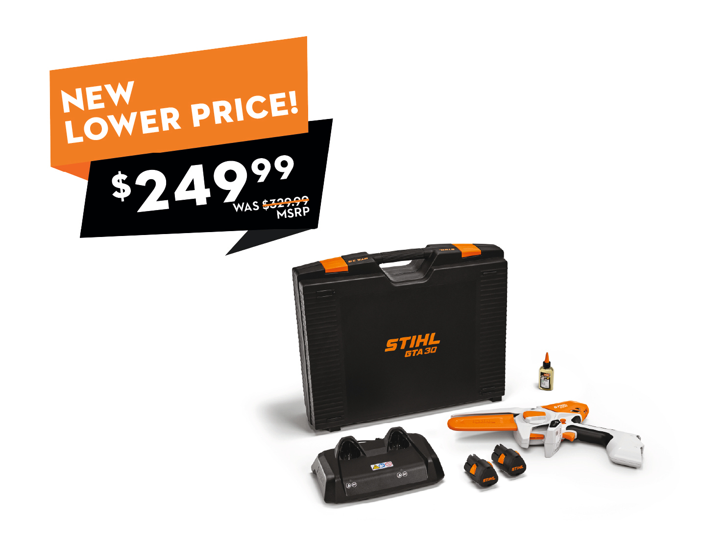 A POWERHOUSE IN THE PALM OF YOUR HAND. STIHL-APPROVED PRECISION IS HERE.