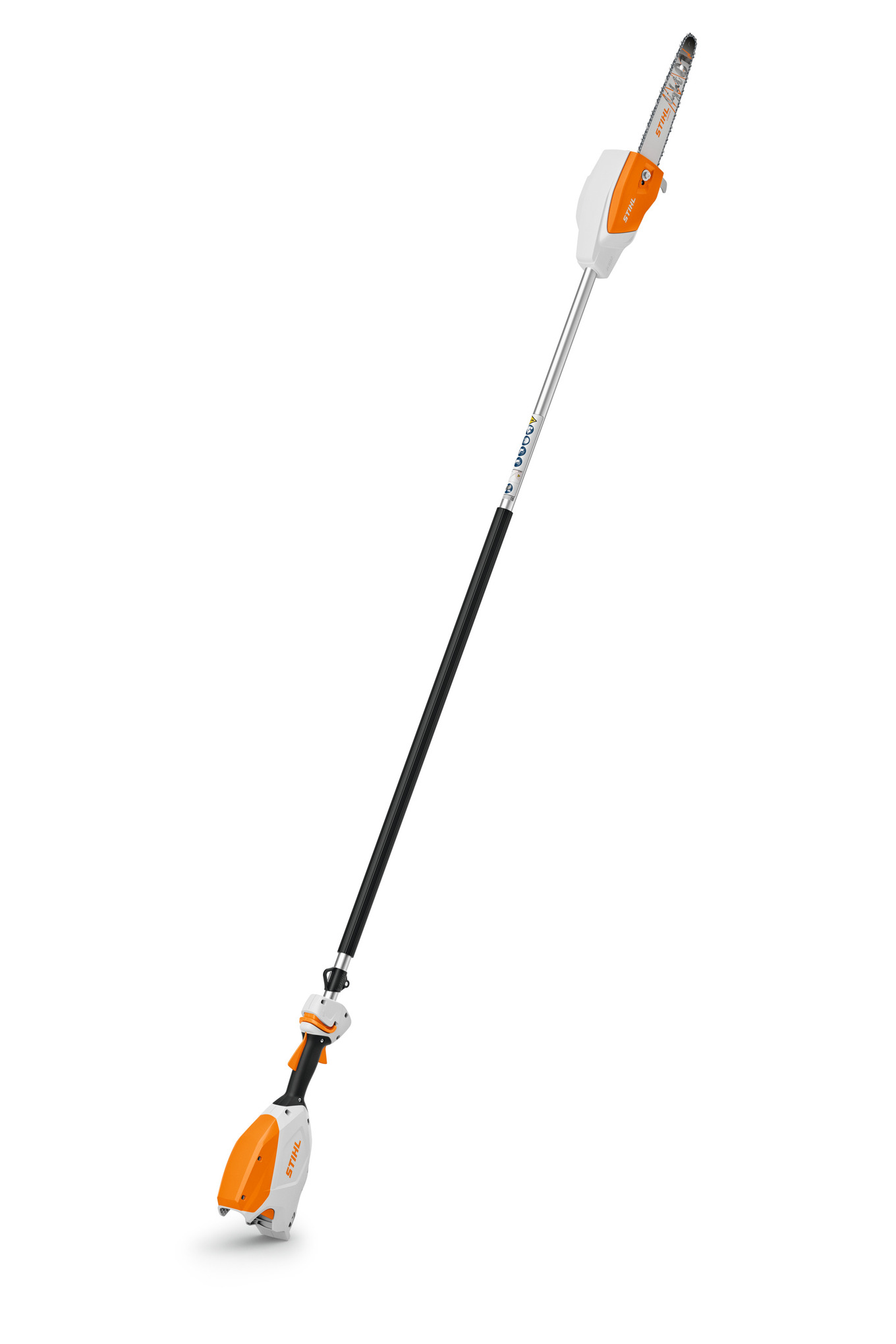 This professional battery-powered pole pruner delivers on performance and versatility.