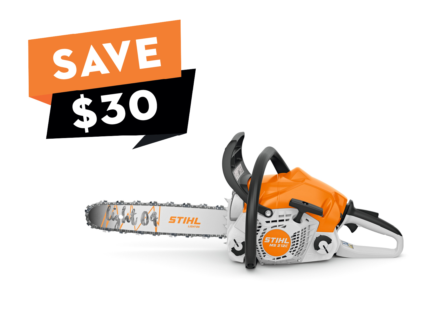 This feature-packed chainsaw offers optimal operator comfort and powerful performance.
