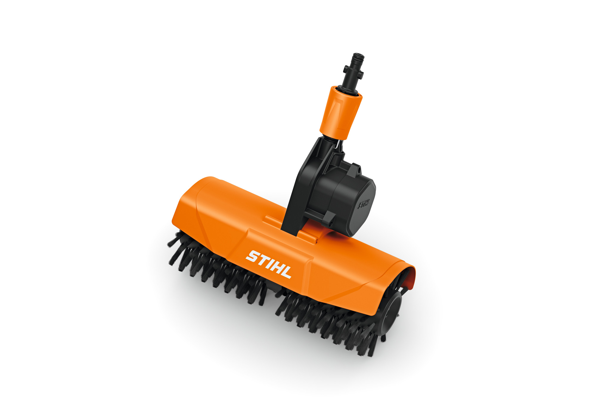Rotating brush roller: for gentle cleaning of delicate surfaces