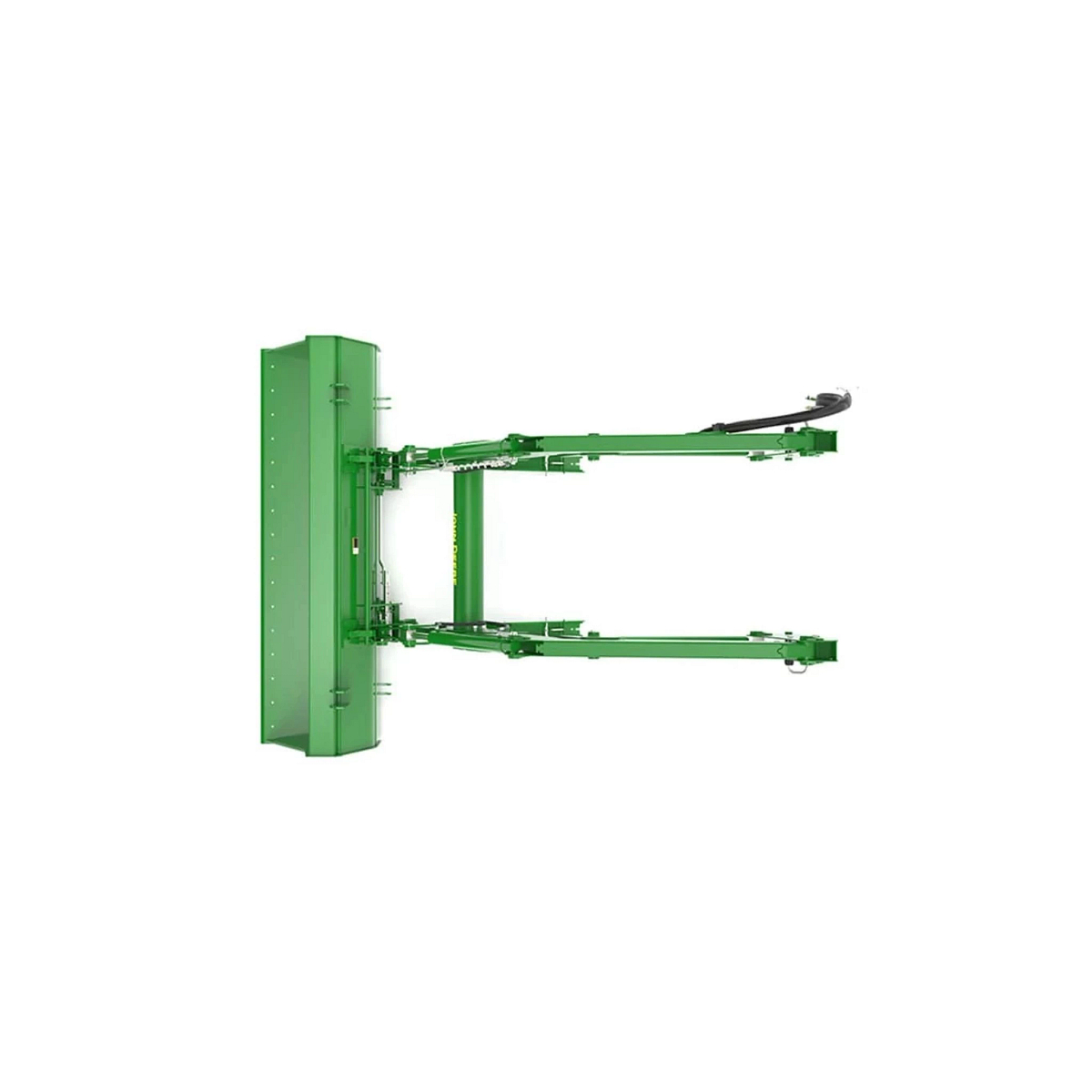 Studio image with a top view of a 600M Loader attachment