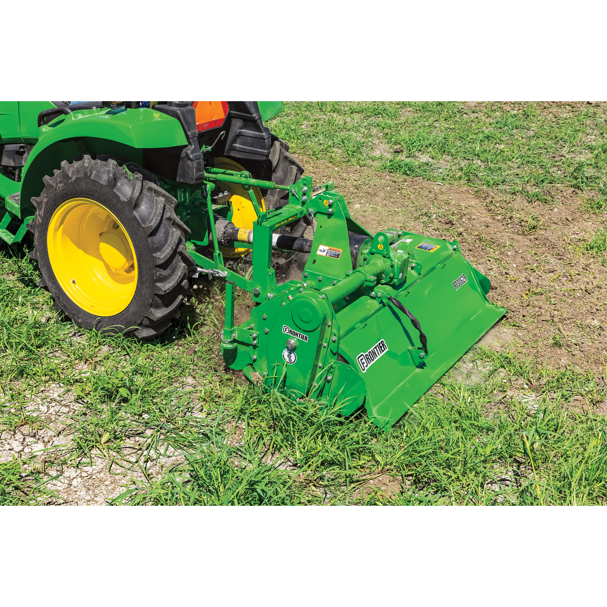 Field view of the RT3062R Rotary Tiller in field