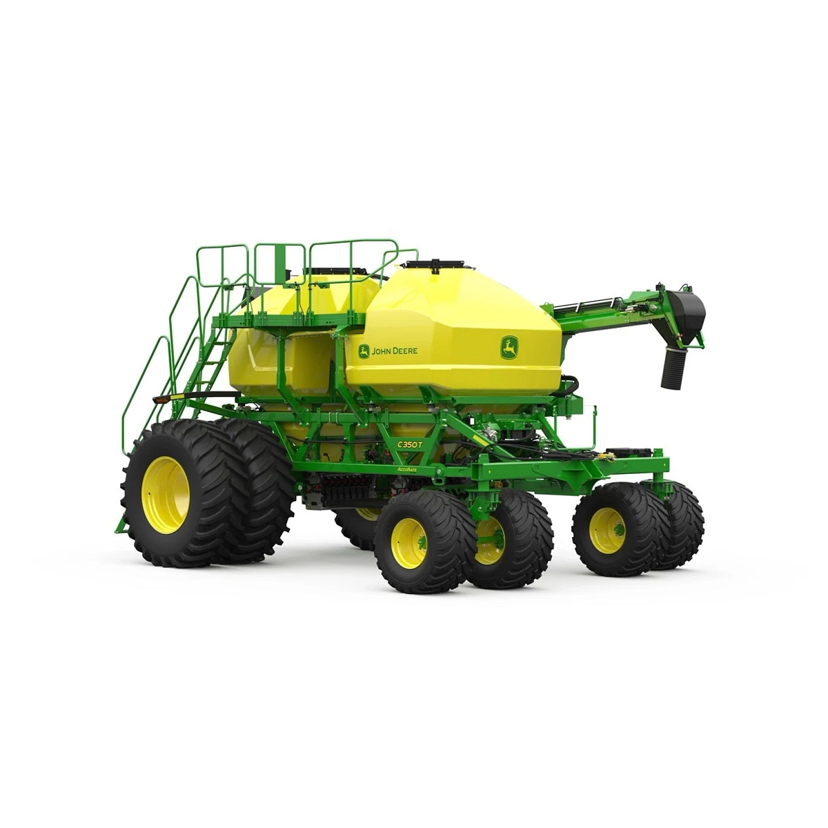 Studio image with a front right view of Seeding Equipment C350T Trailing Air Cart