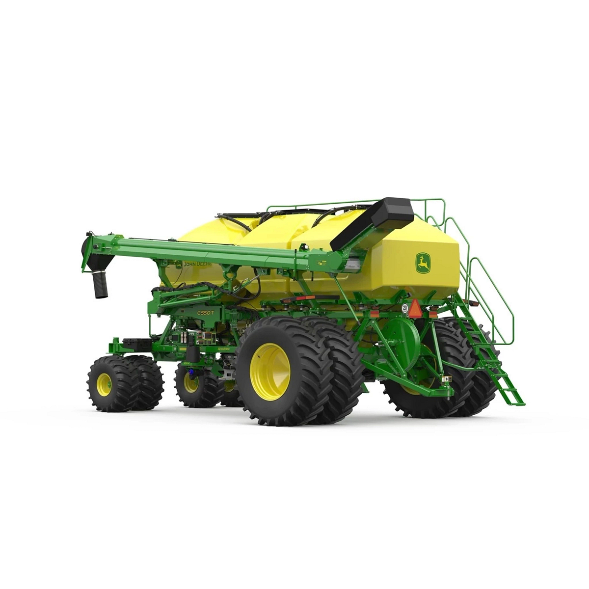 Studio image with a rear view of Seeding Equipment C550T Trailing Air Cart