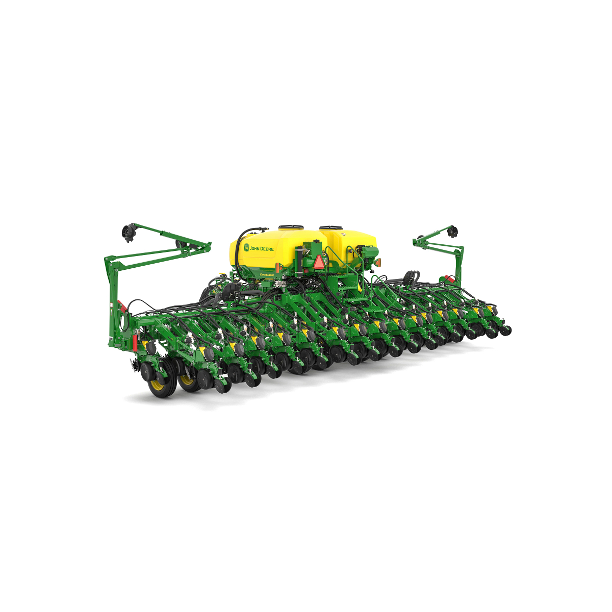 Studio image with left rear view of 1795 16-Row Split 31 Planter.