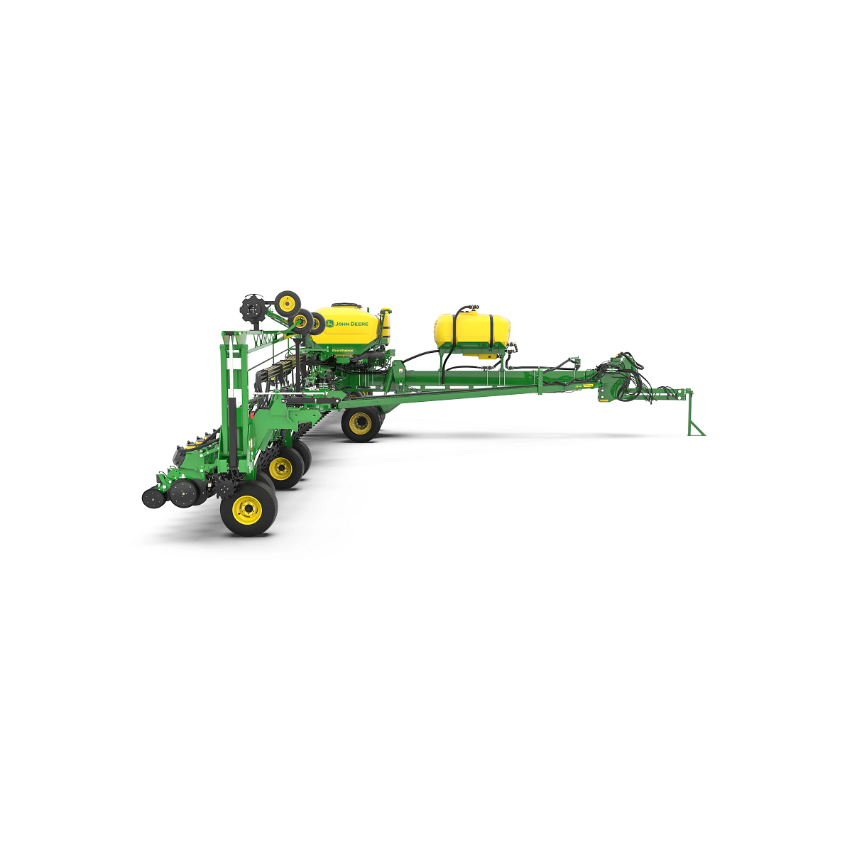 Studio rendering with right side view of DB88 48R planter.
