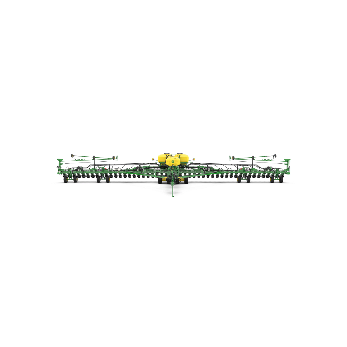 Studio rendering with front view of DB88 48R planter.