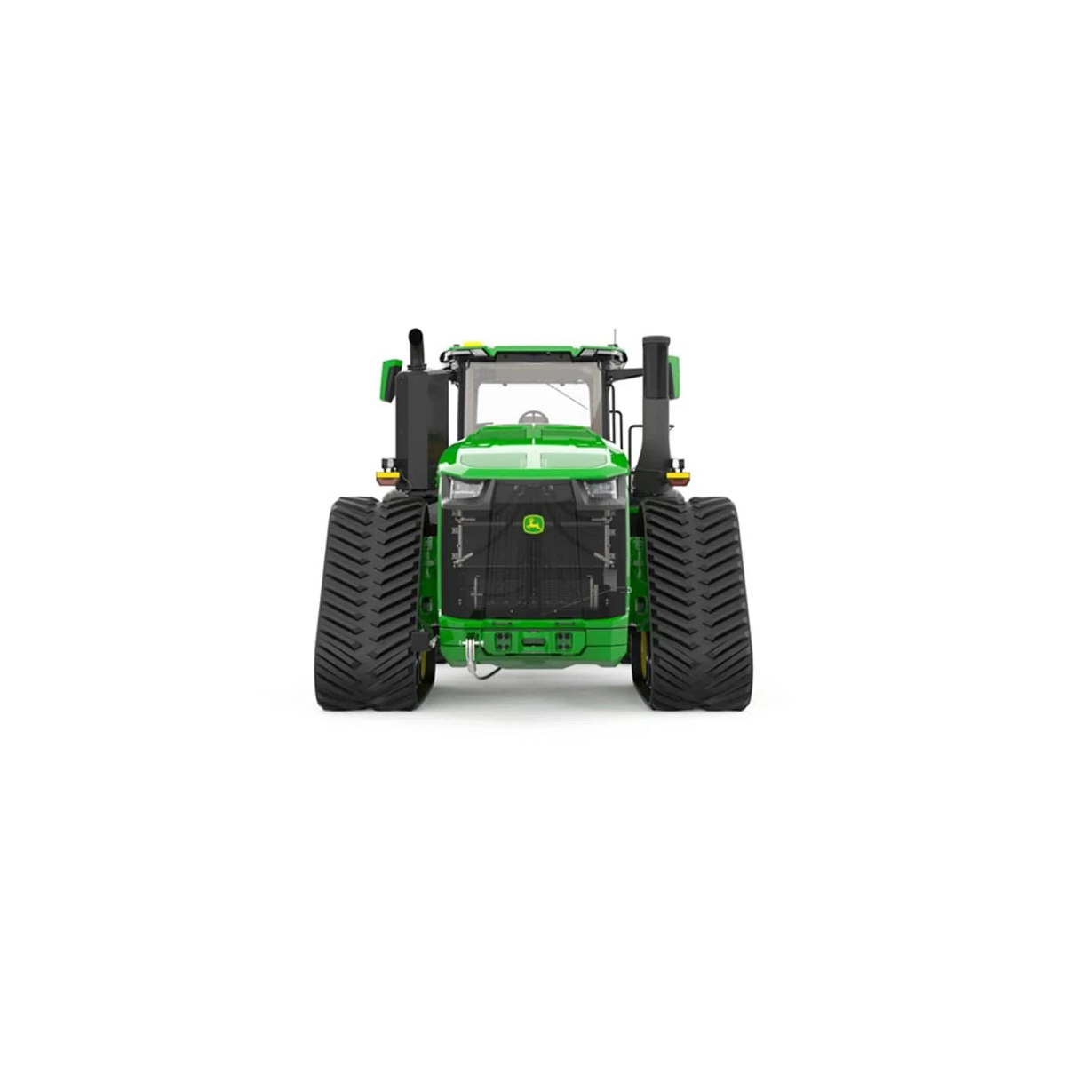 Studio image with a front view of a 9RX 830 Tractor