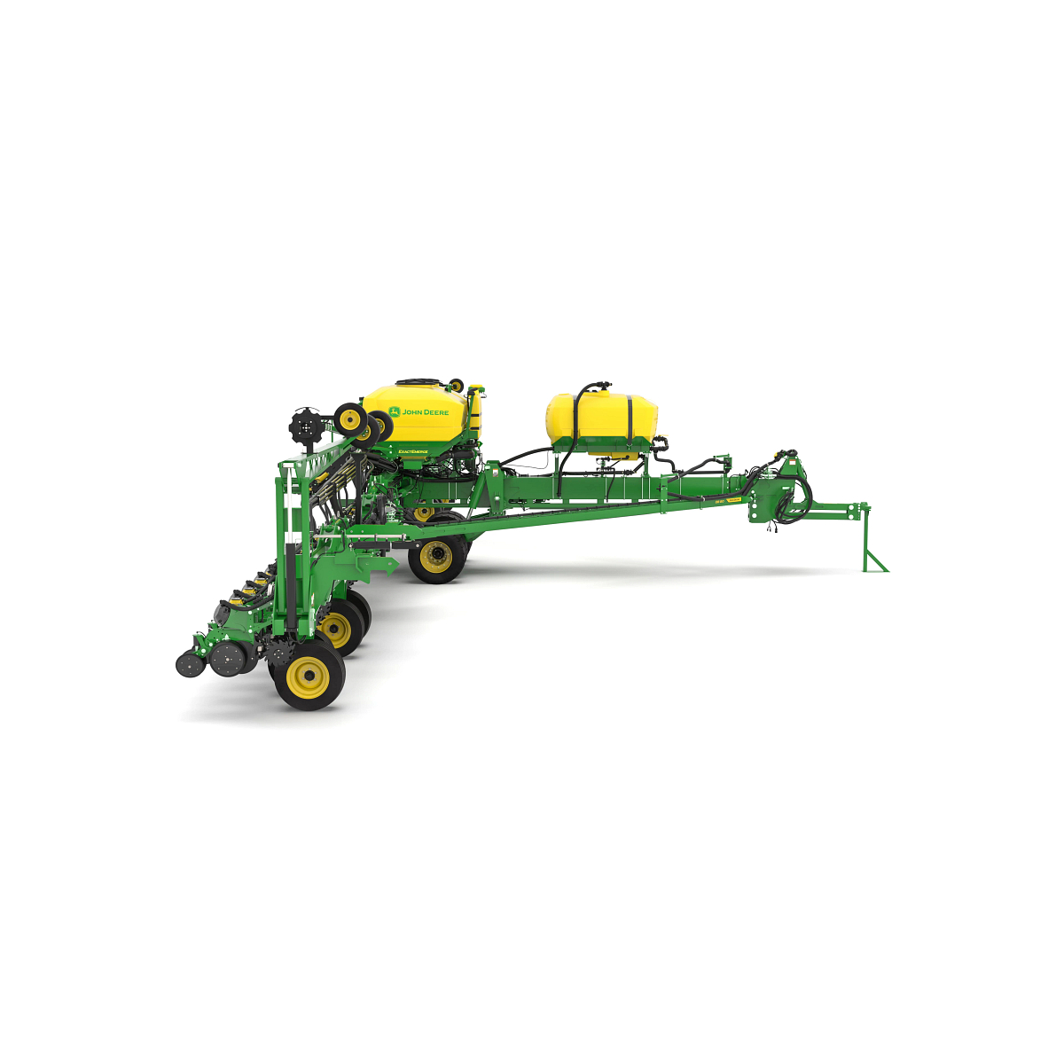 Studio rendering with right side view of DB80 32 Row planter.