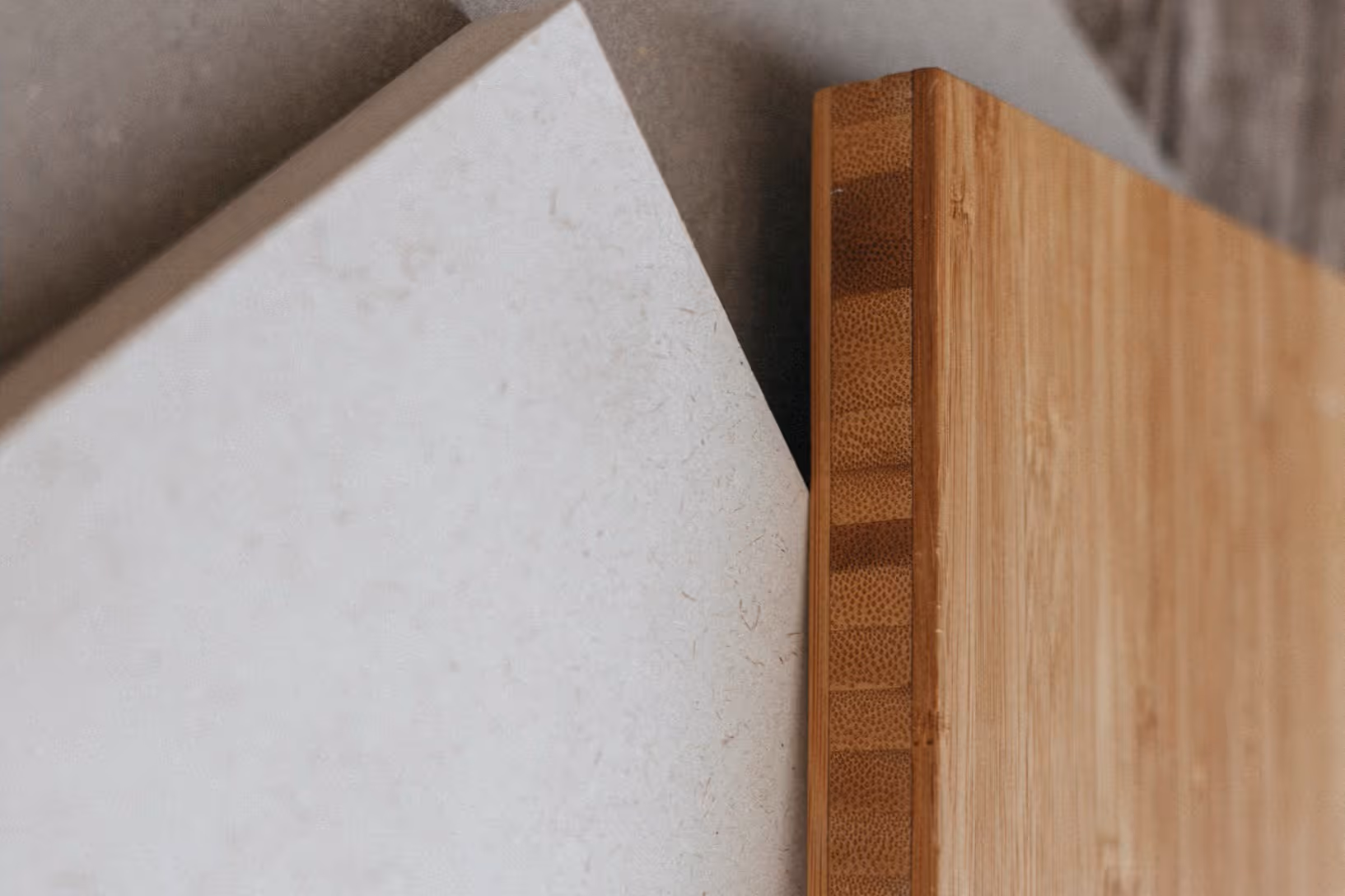 Les matériaux utilisés par Oulice pour créer des agencements sur-mesure à Lyon.