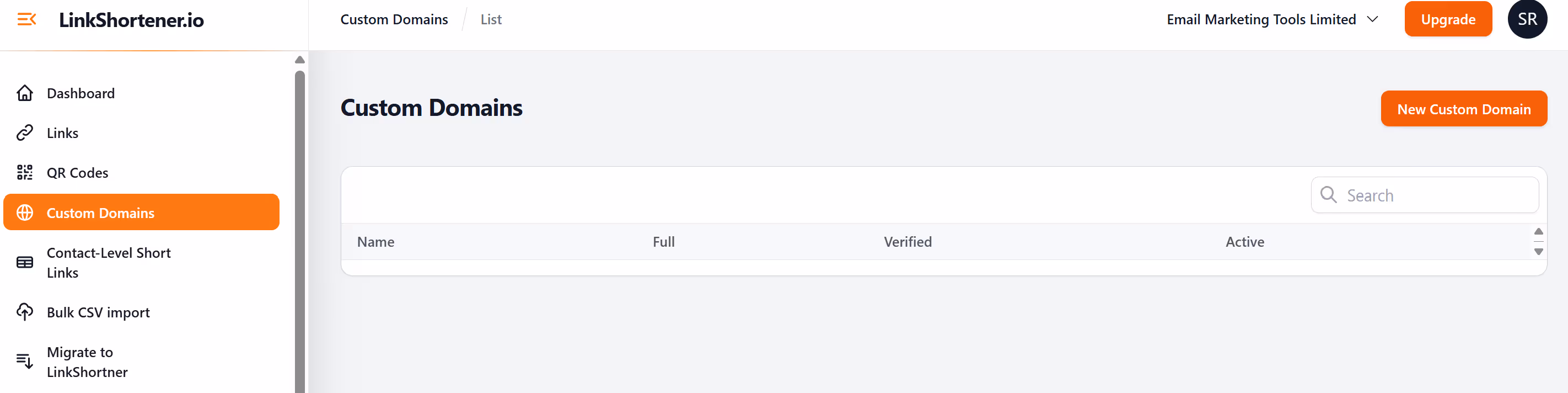Connect your custom domain to create branded short links that build trust and reinforce your brand with every click.