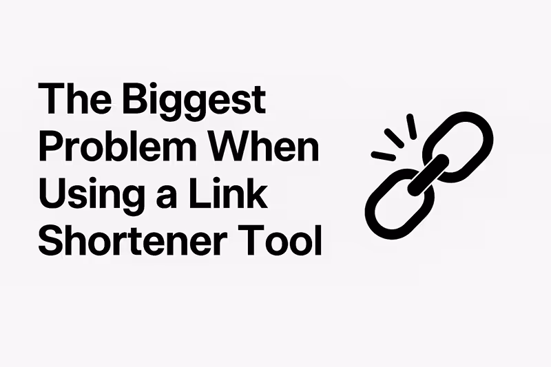 The Real Issue With Short Links​...