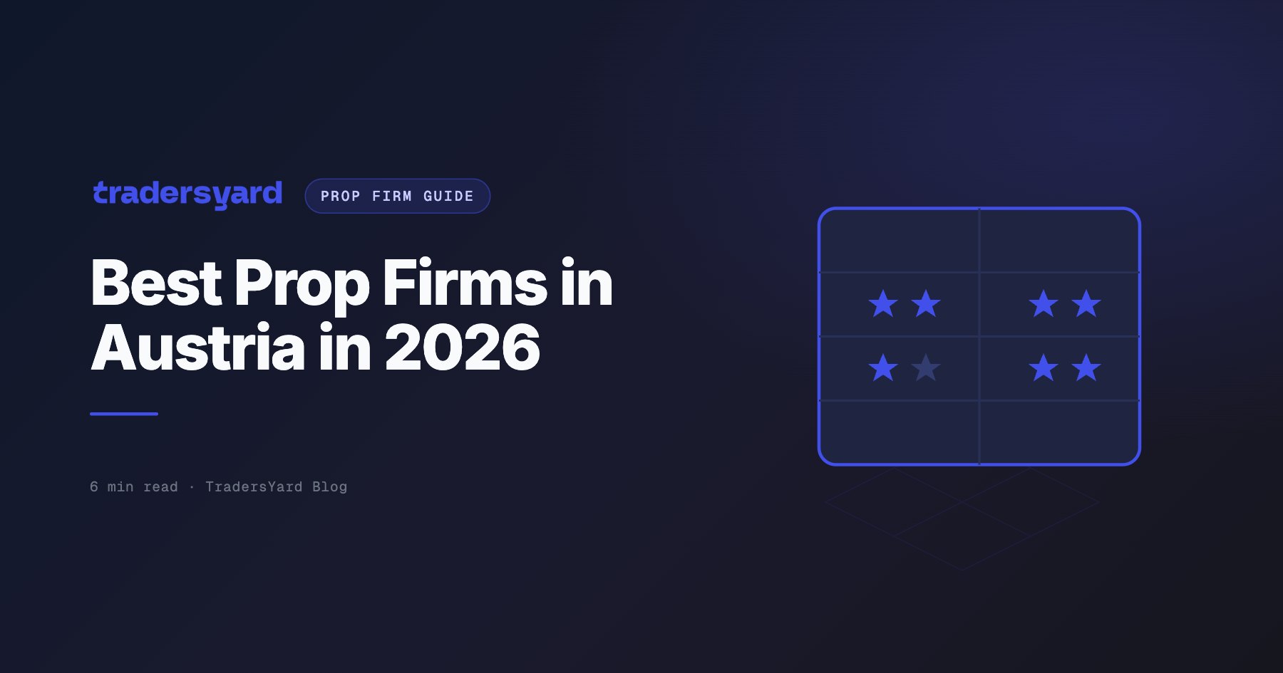 Best Prop Firms for Trading in Austria 2026: Ranked