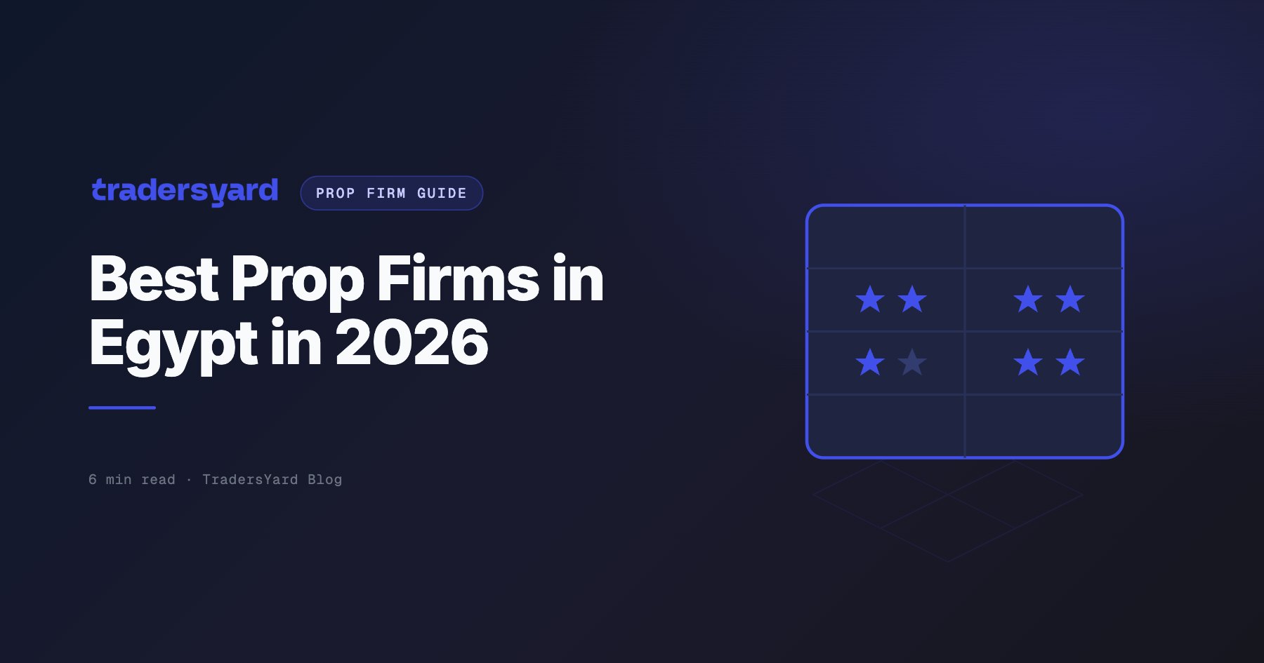 Best Prop Firms in Egypt in 2026
