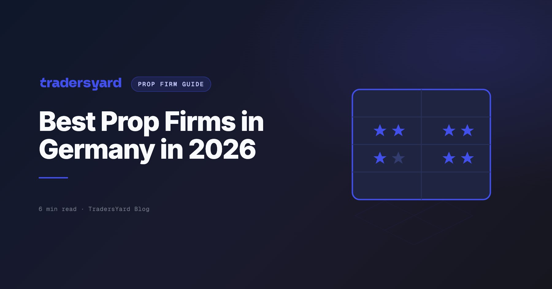 Best Prop Firms in Germany in 2026