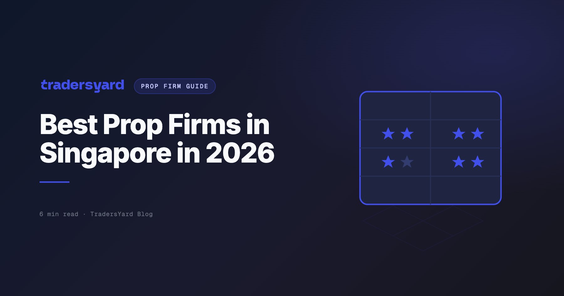 Best Prop Firms in Singapore in 2026