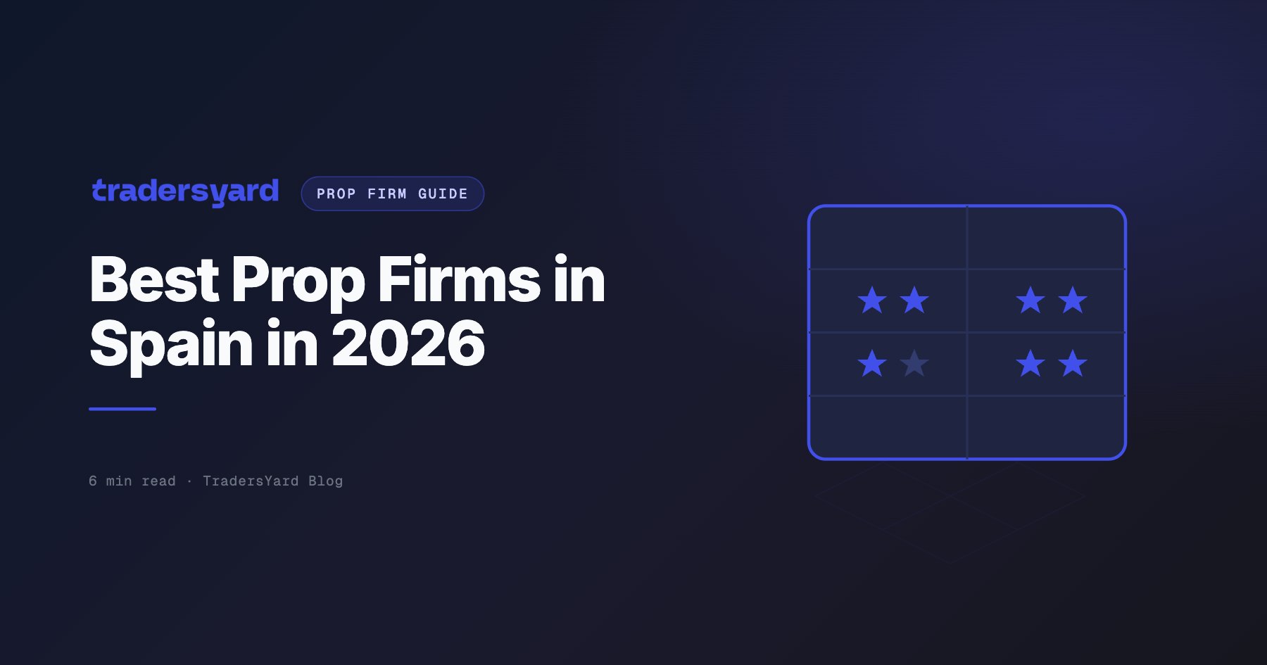 Best Prop Firms in Spain in 2026