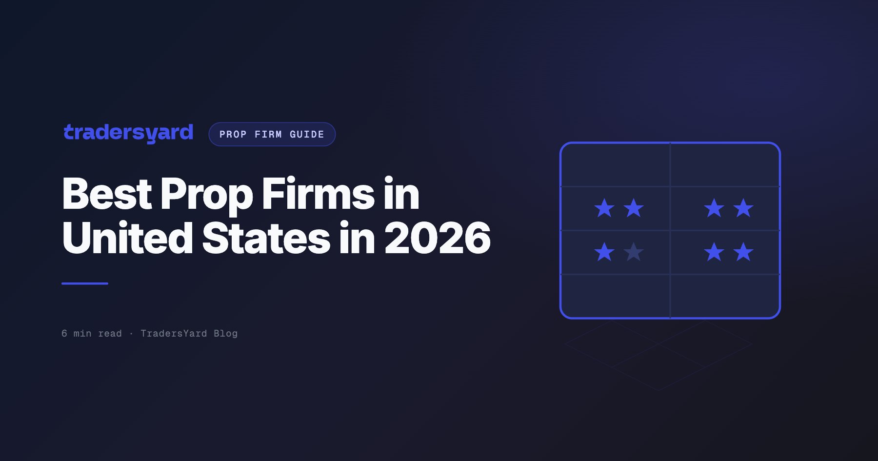 Best Prop Firms in United States in 2026