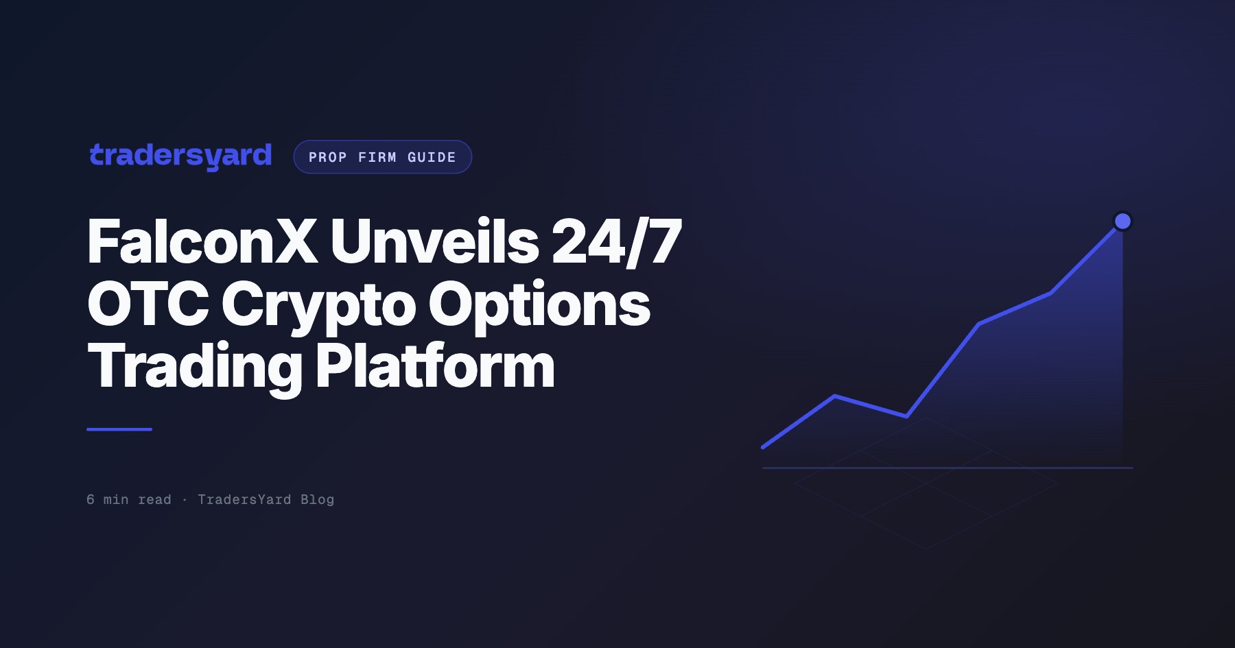 FalconX Unveils 24/7 OTC Crypto Options Trading Platform