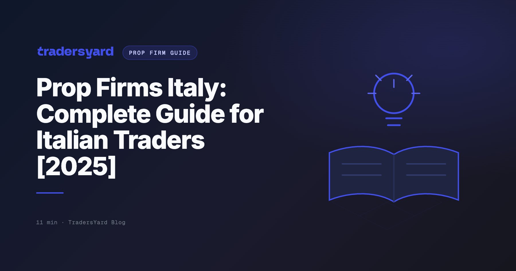 Prop Firms Italy: Complete Guide for Italian Traders [2025]