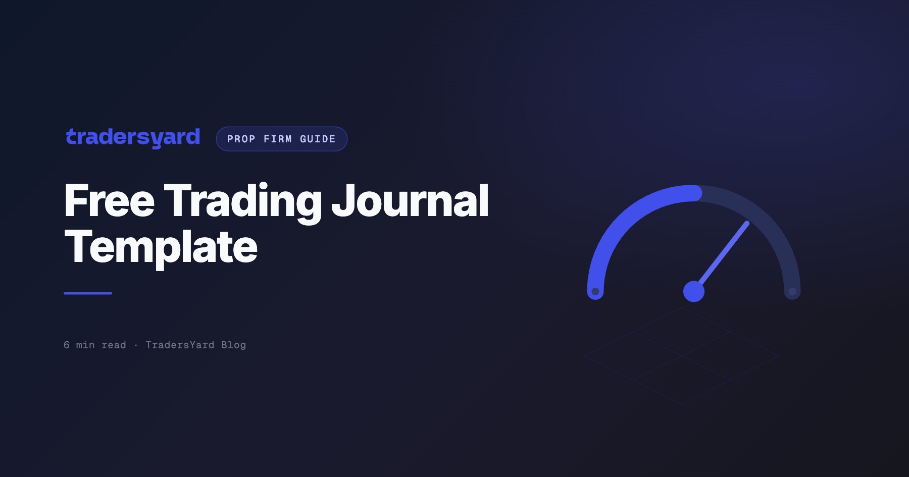 Free Trading Journal Template