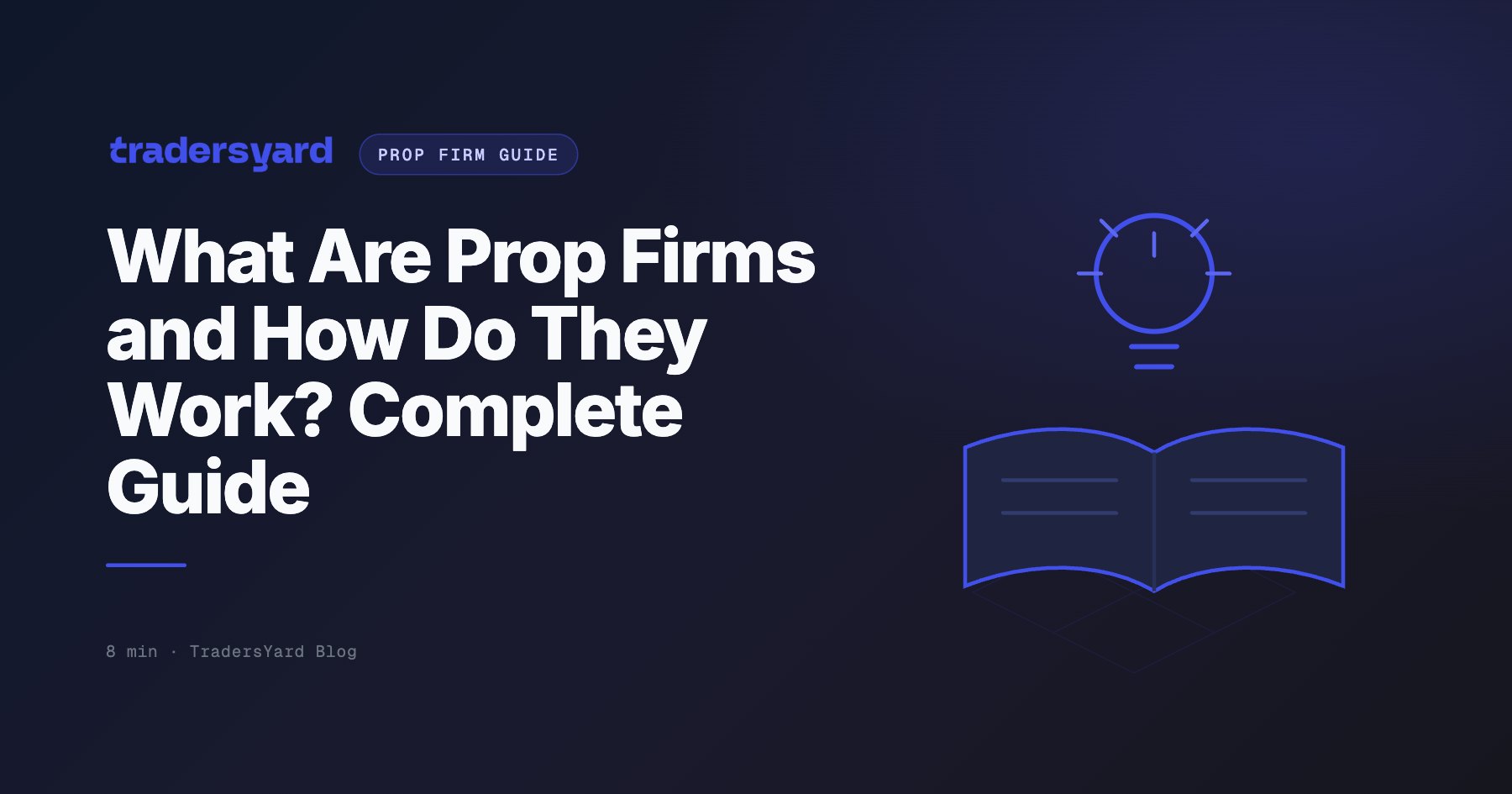 What Are Prop Firms and How Do They Work? 2026 Guide