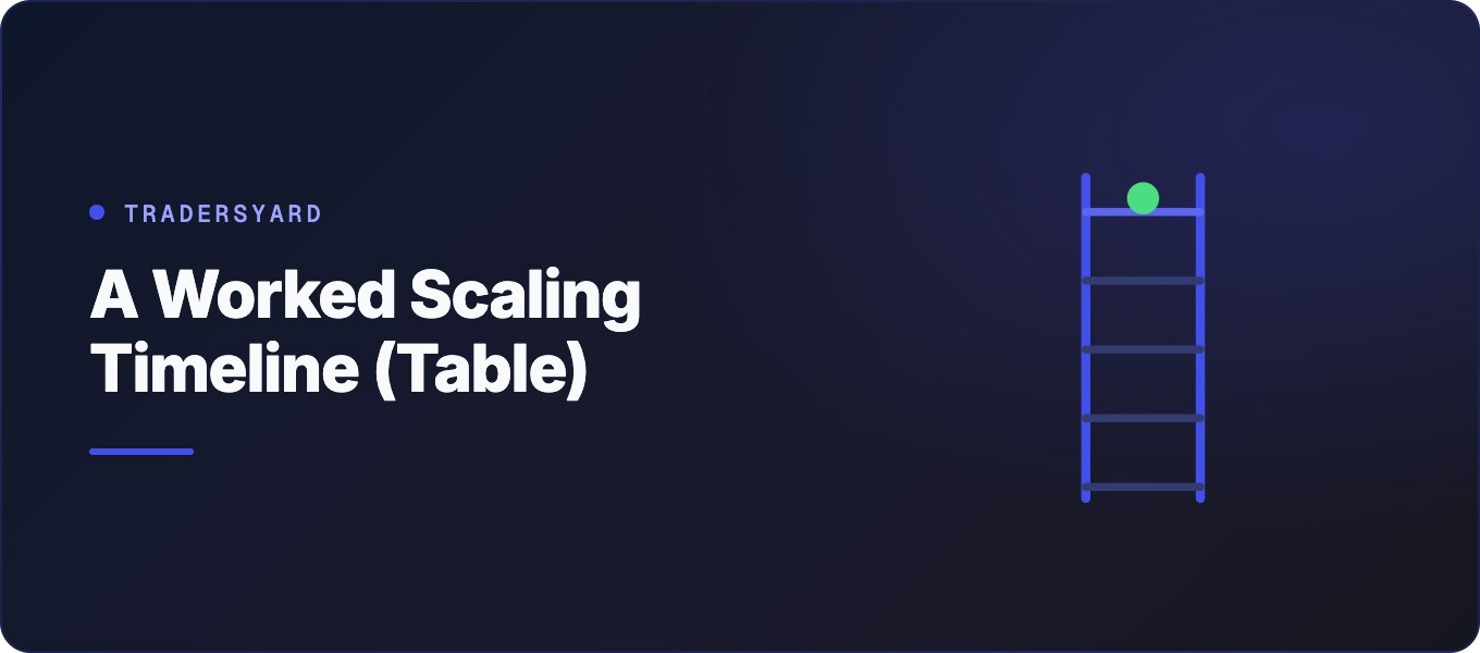 A Worked Scaling Timeline (Table)