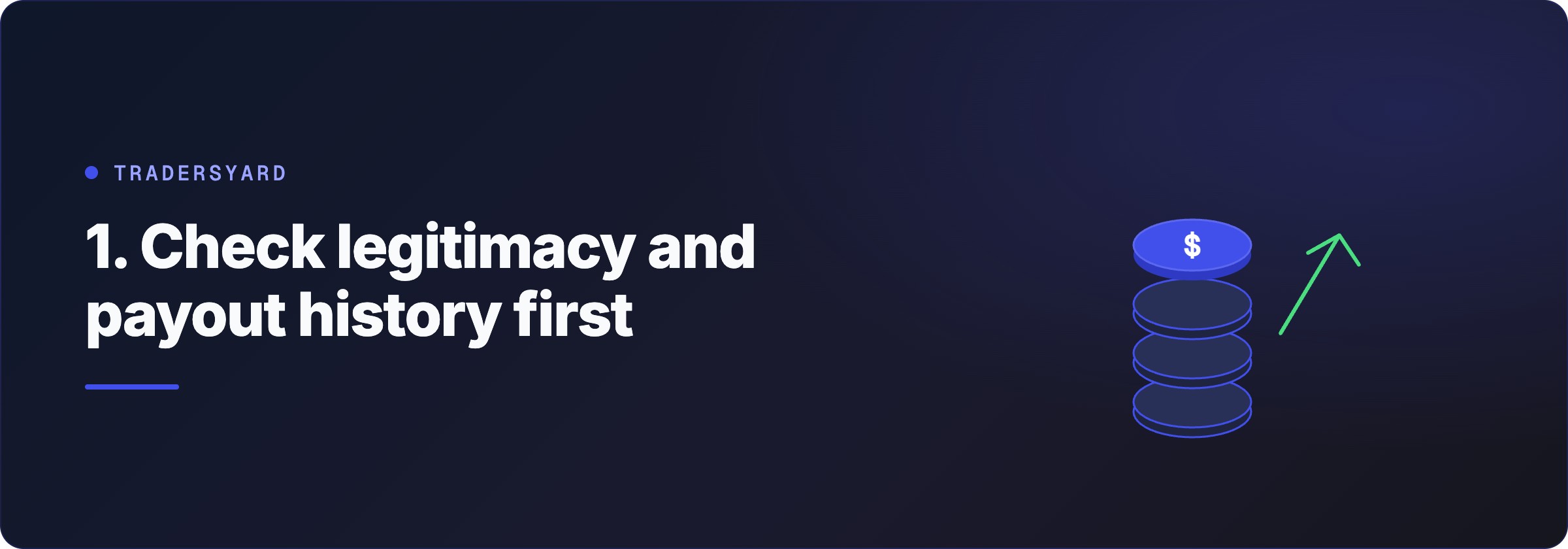 1. Check legitimacy and payout history first
