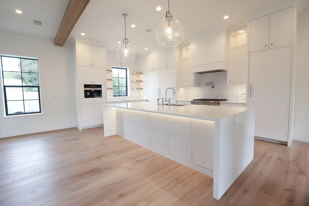 Bespoke kitchen cabinet design illustrating tailored storage solutions and aesthetic appeal