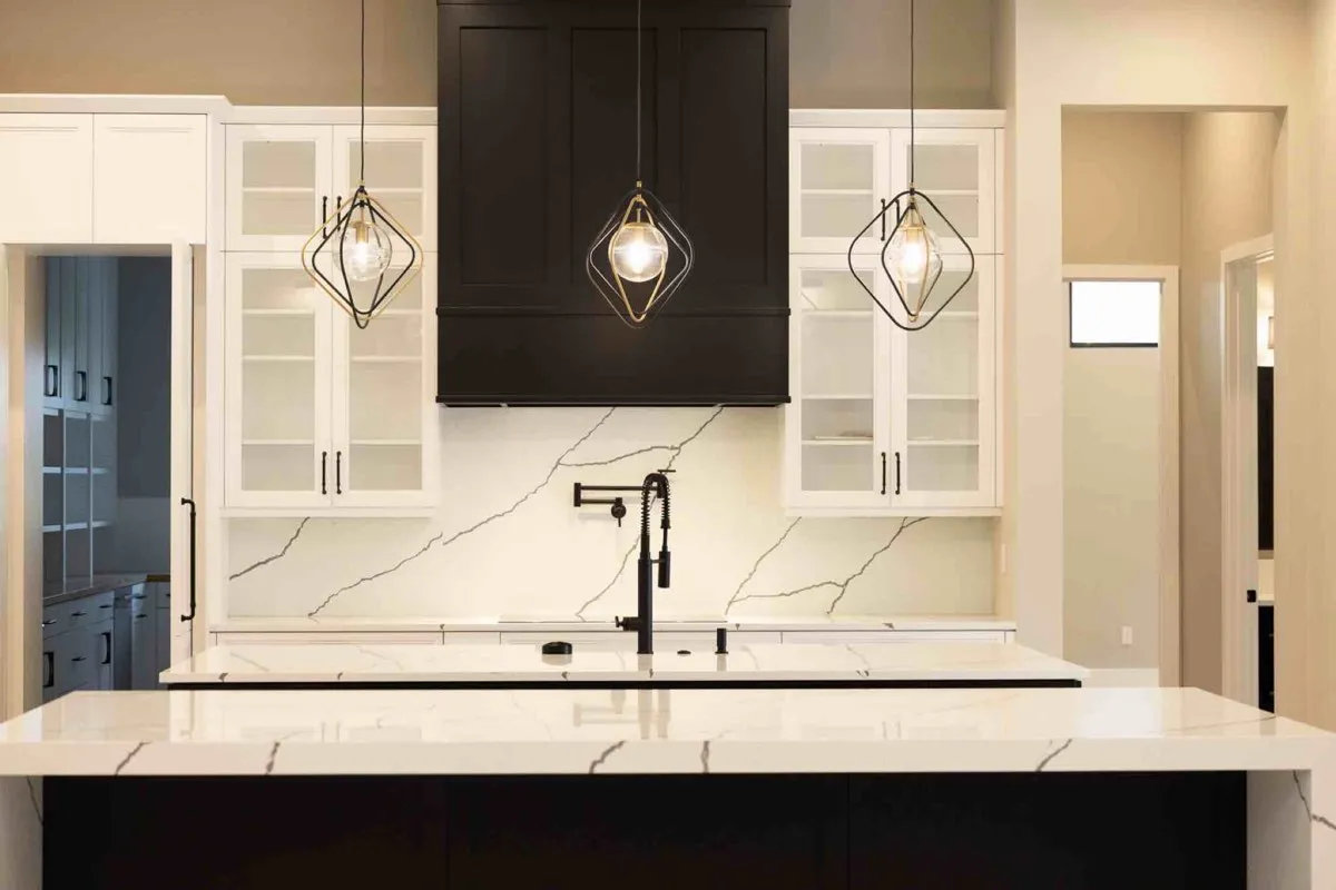 Display of durable cabinet materials including marine-grade plywood, solid hardwoods, and moisture-resistant MDF