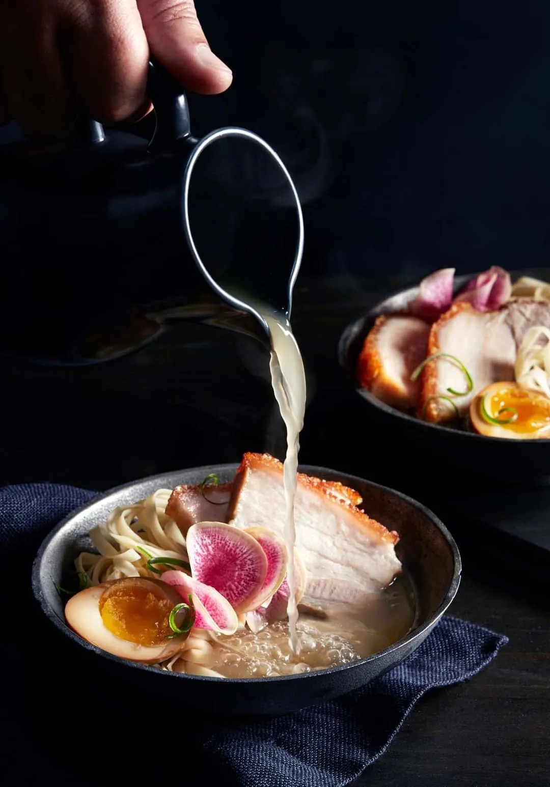 Creative food photography by a Toronto-based photographer, capturing dishes in their most appetizing form, designed to create memorable and marketable visuals for food brands