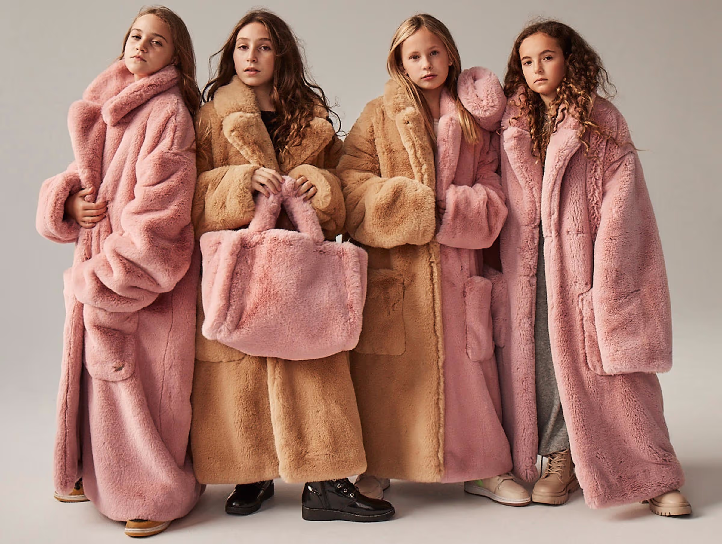 This captivating kids' photography, shot for commercial advertising, blends natural, candid moments with professional styling to create vibrant and engaging images