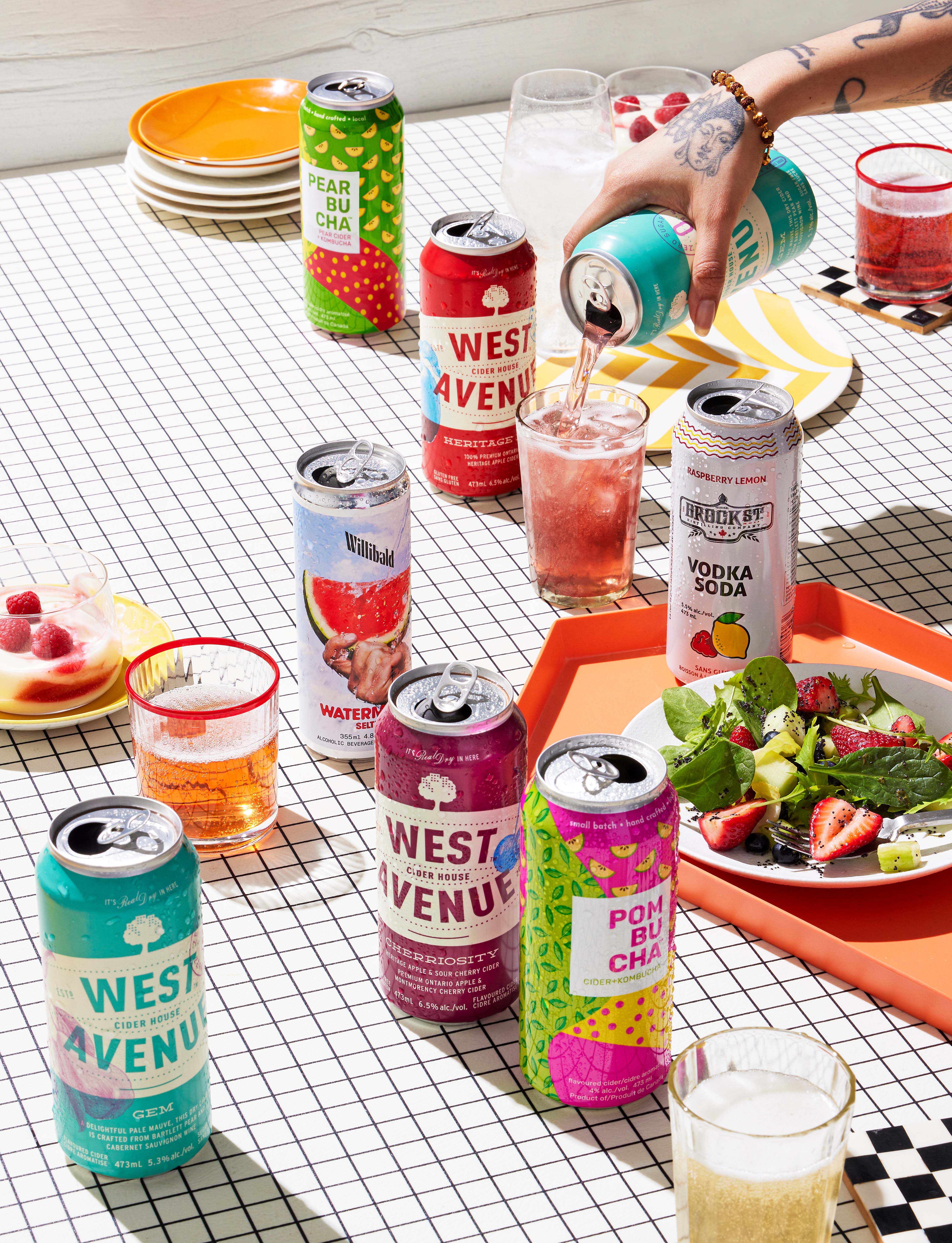 High-impact drink photography, shot with precision and style by a Toronto photographer, capturing the essence of beverages with a creative flair that elevates your brand's visual presence